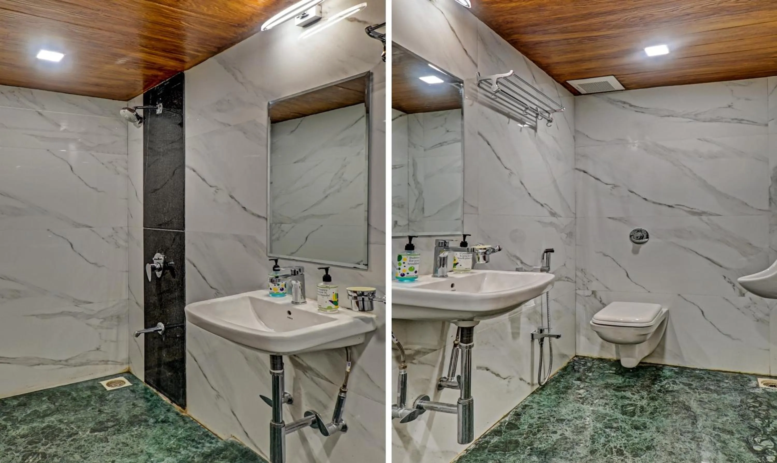 Bathroom in Hotel Lake Paradise Mahabaleshwar