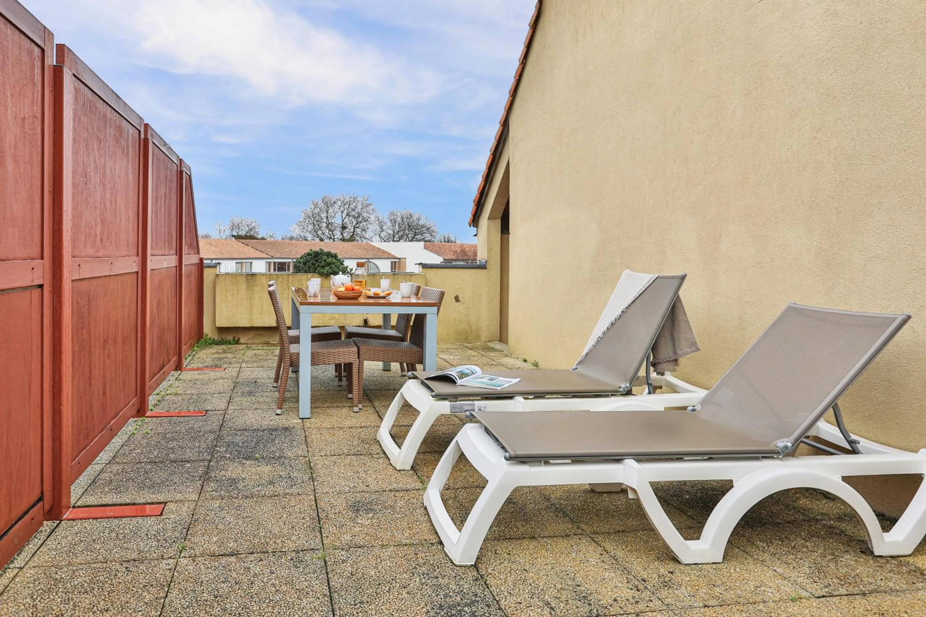 Patio in Résidence Pierre & Vacances Centre