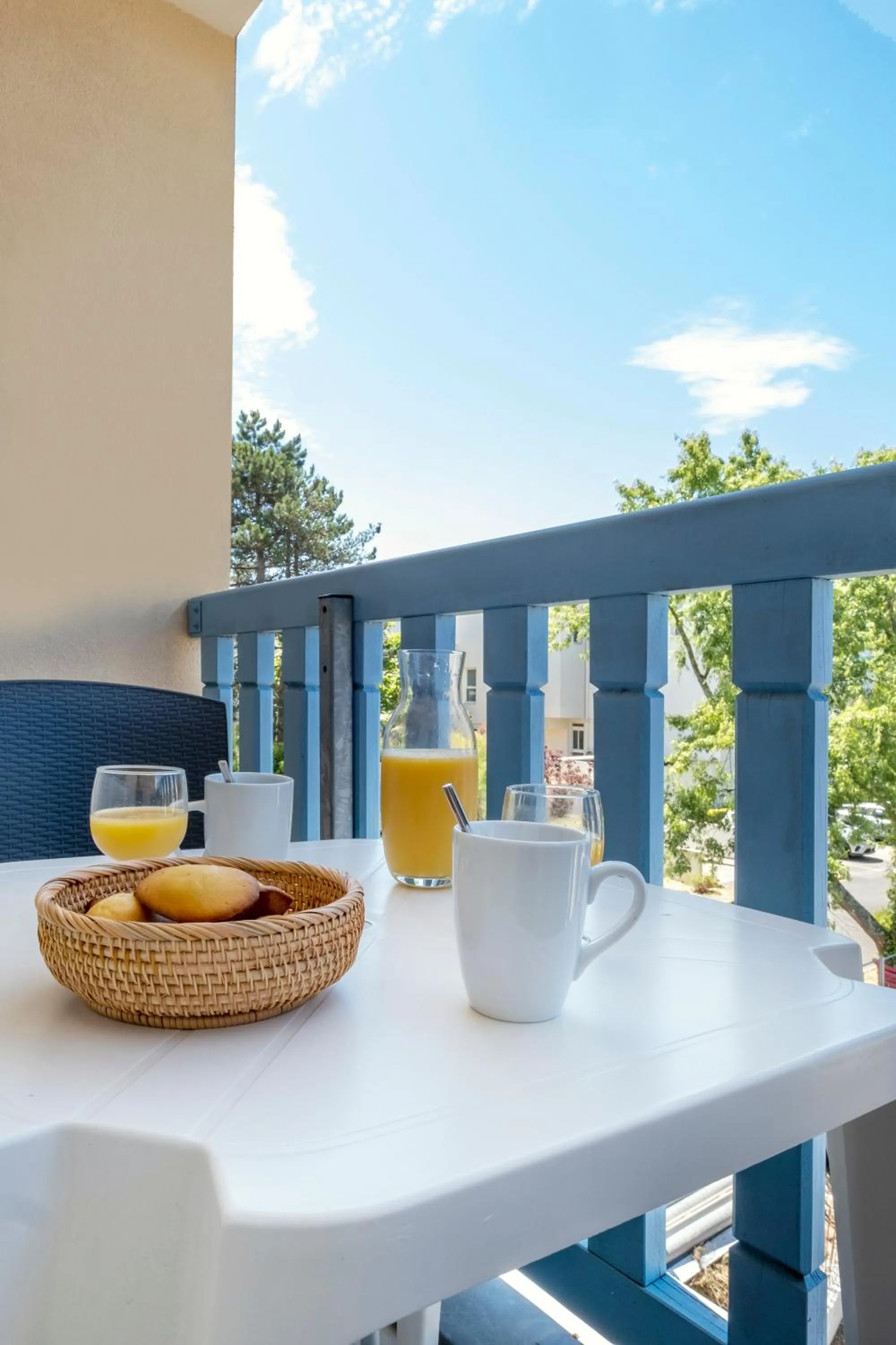 Patio in Résidence Pierre & Vacances Centre