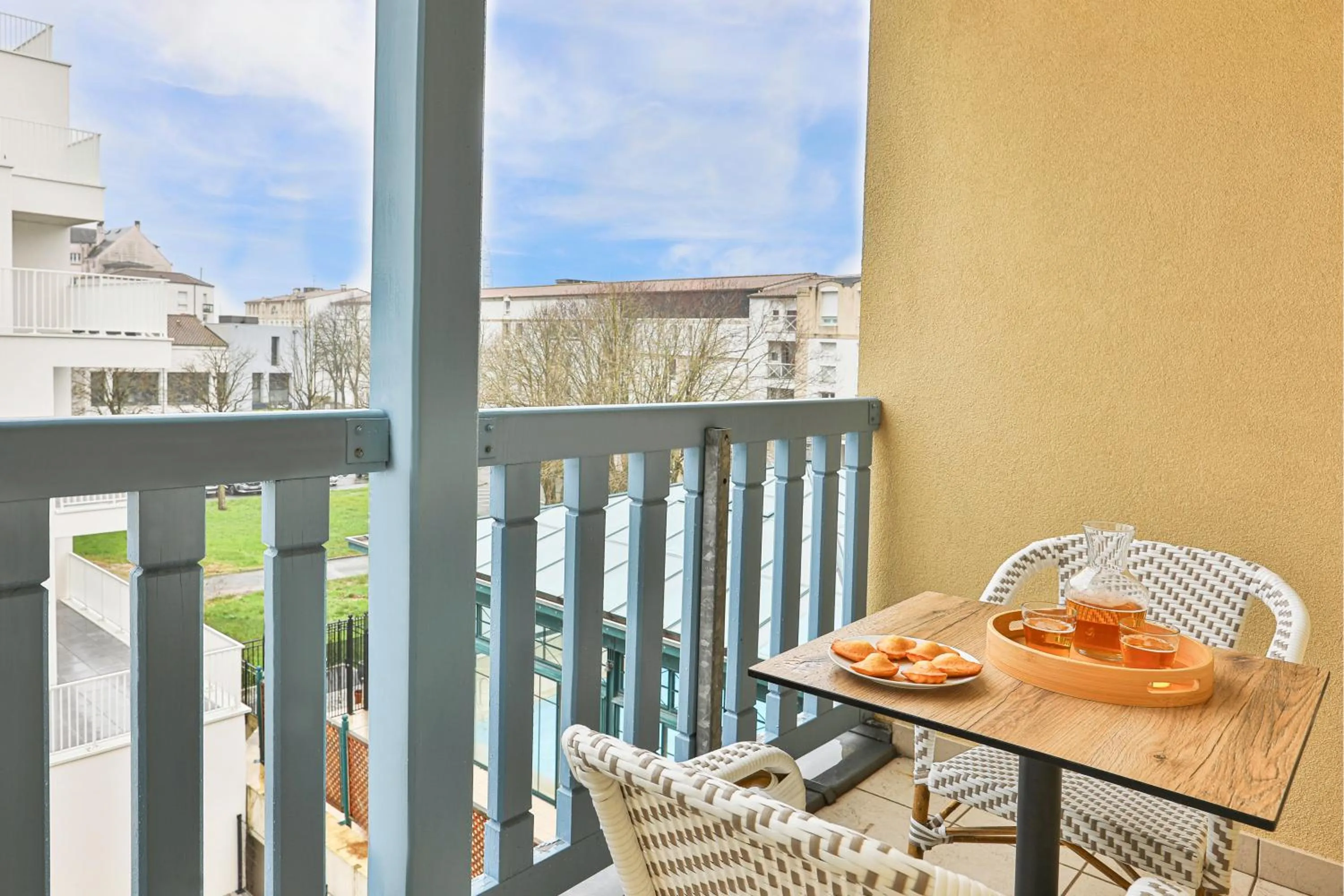 Patio in Résidence Pierre & Vacances Centre