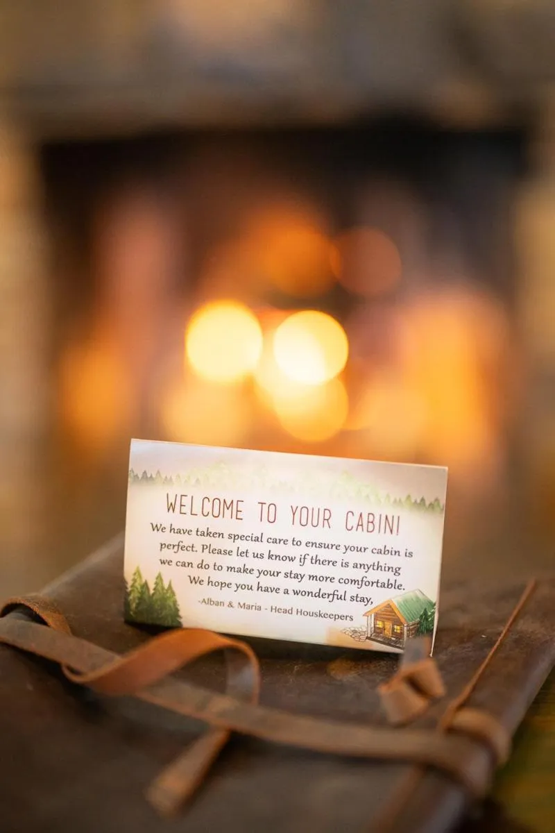 Decorative detail in Storm Mountain Lodge & Cabins