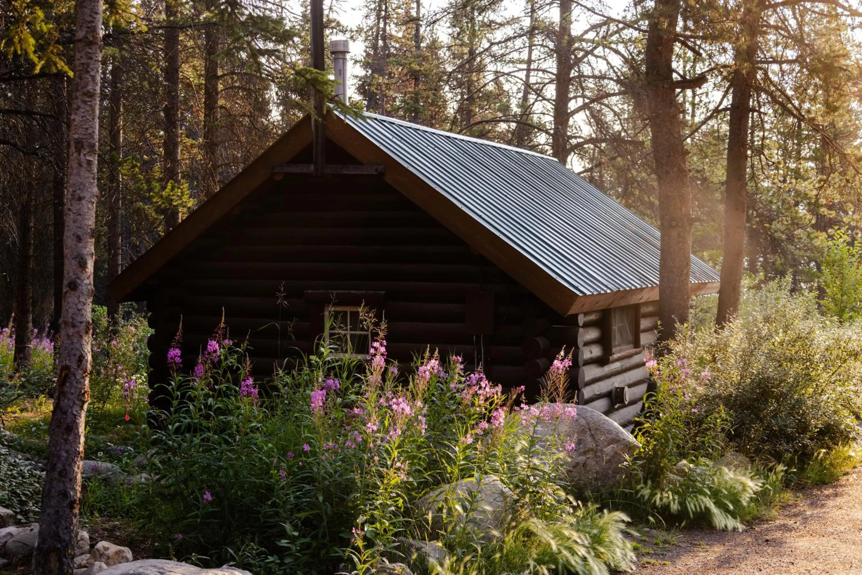 Garden in Storm Mountain Lodge & Cabins