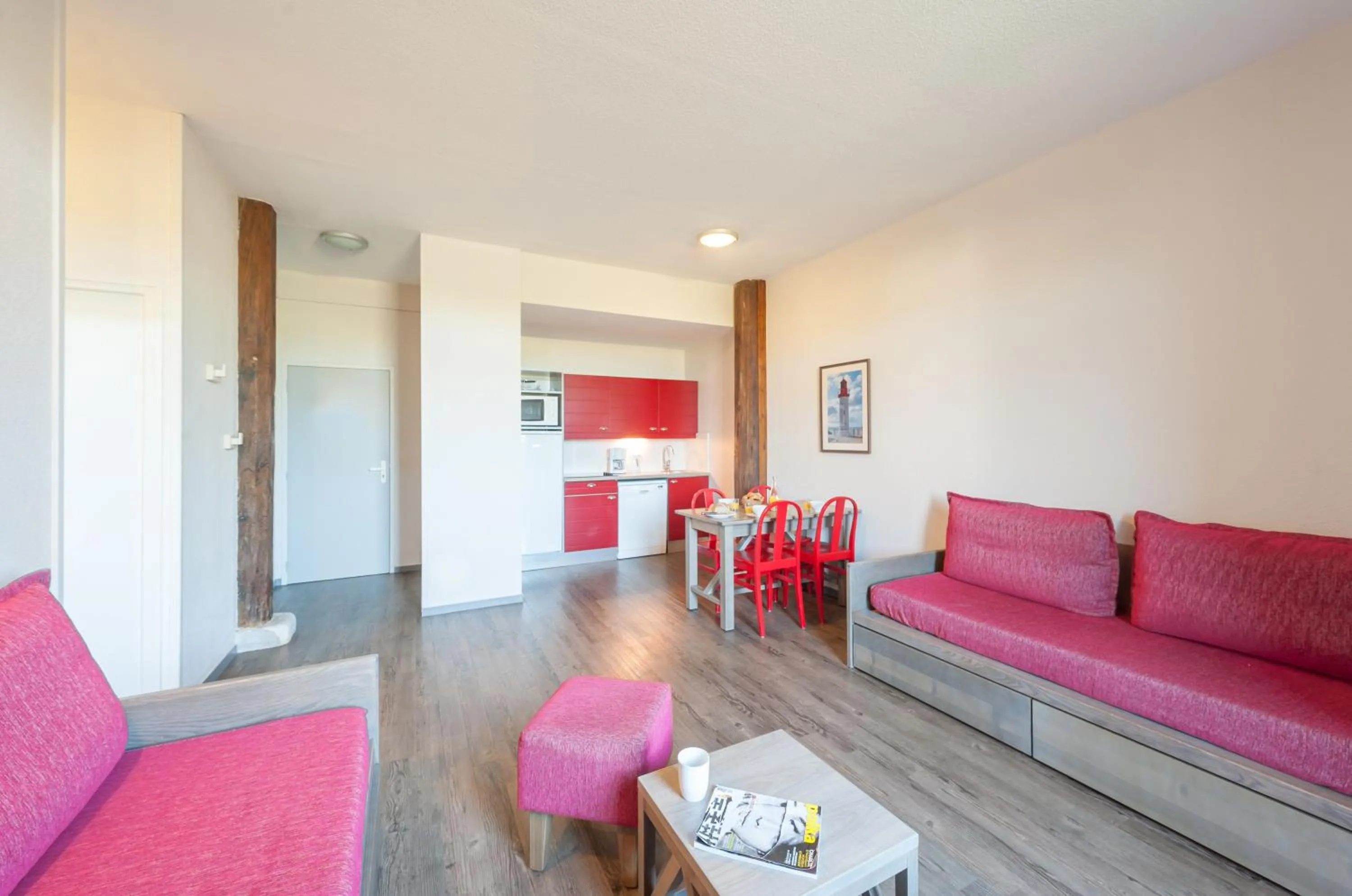 Living room in Résidence Pierre & Vacances Le Fort de la Rade