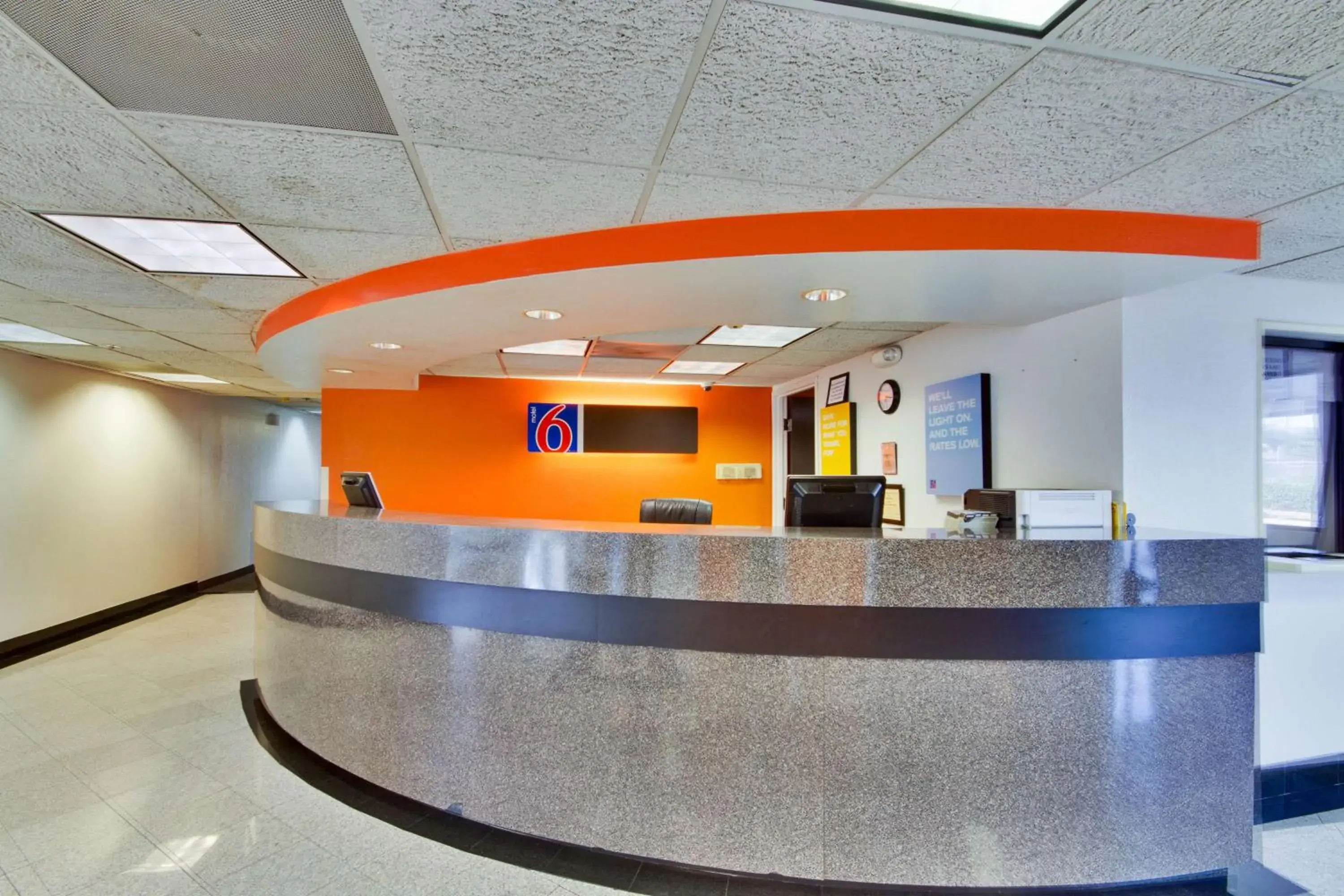 Property logo or sign, Lobby/Reception in Motel 6 Dallas - Fair Park