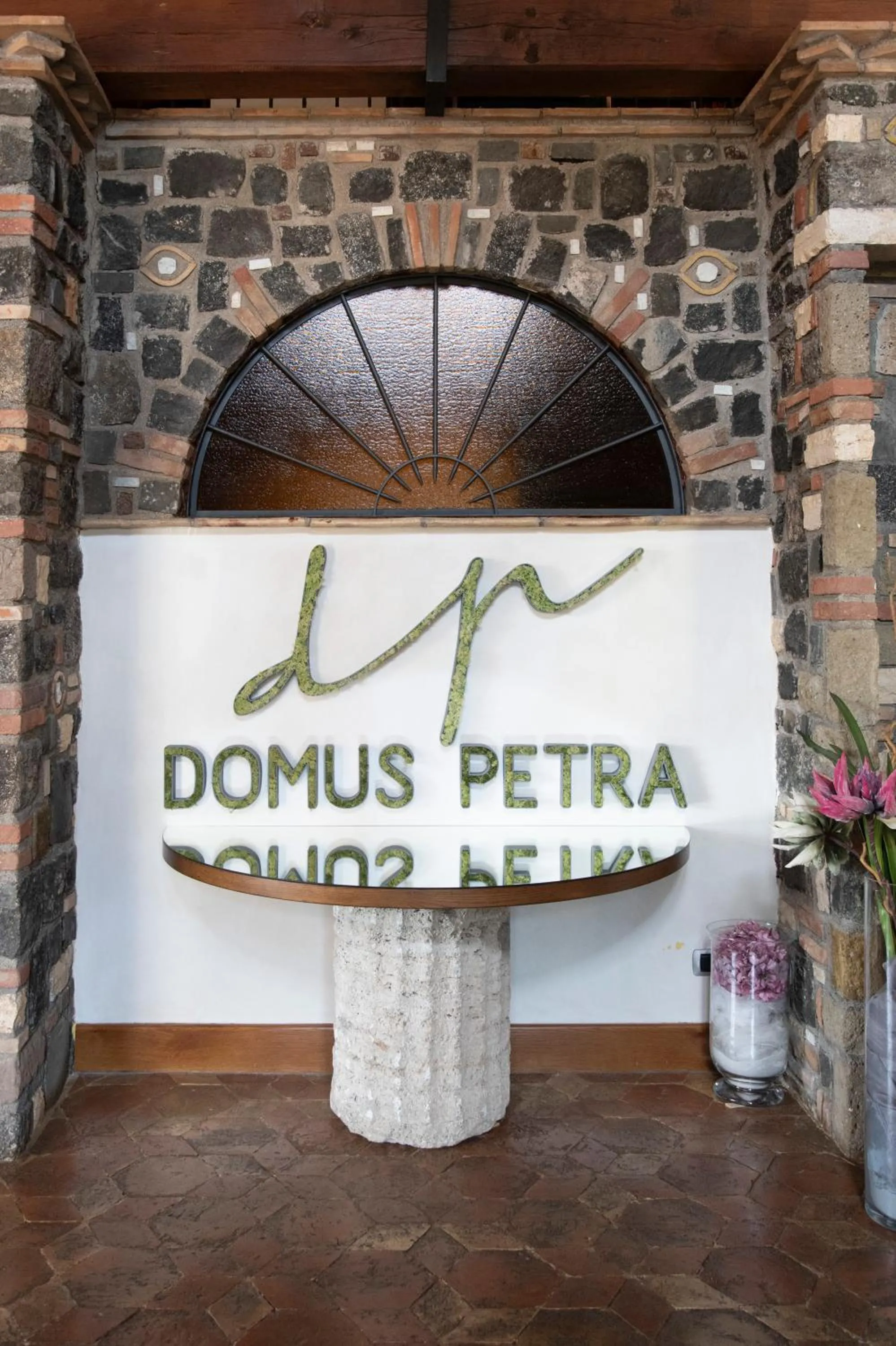 Lobby or reception in Villa Domus Petra