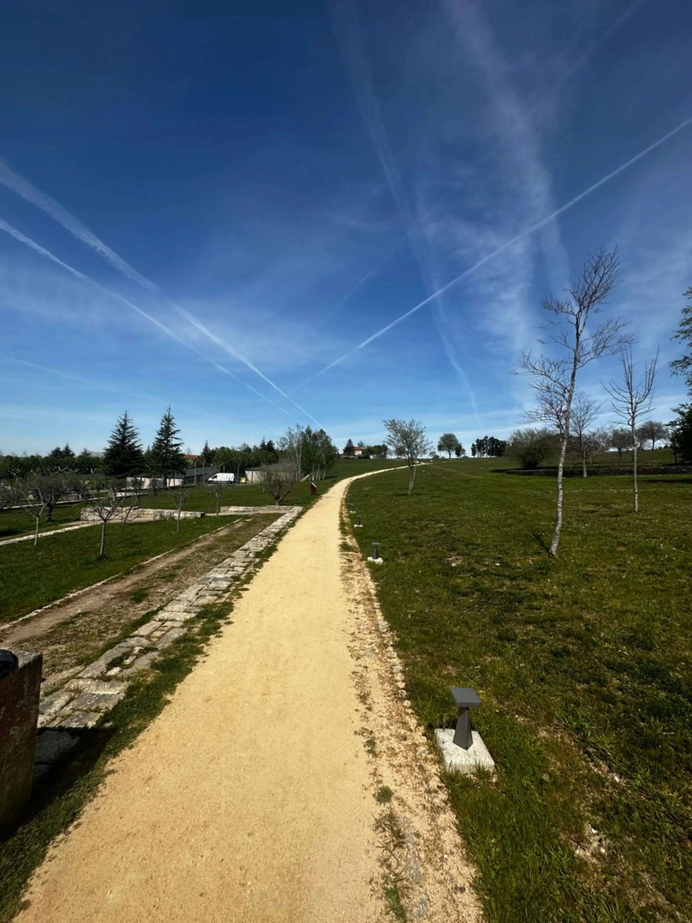 Natural landscape in Albergue Monte Do Gozo
