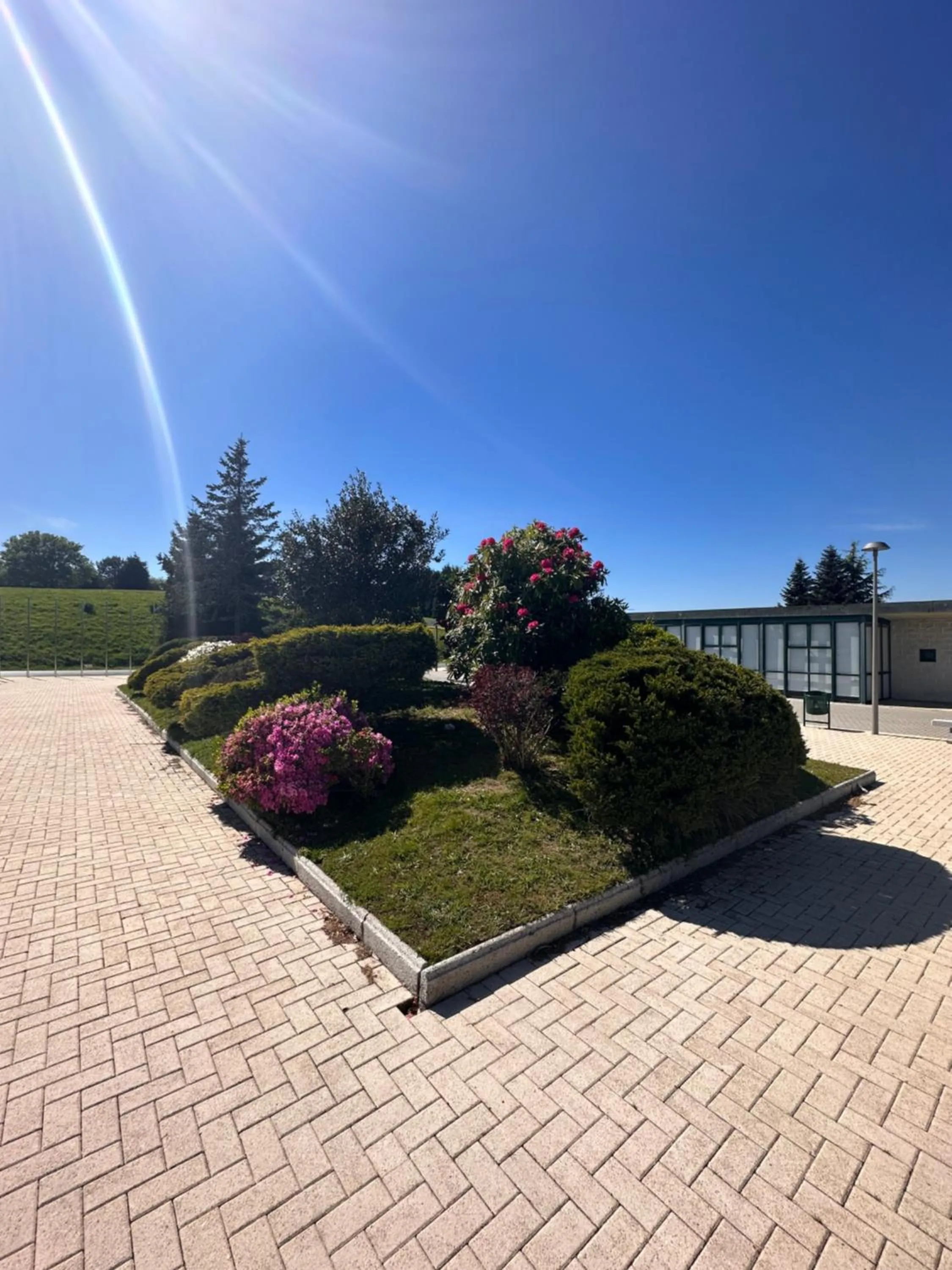 Natural landscape in Albergue Monte Do Gozo