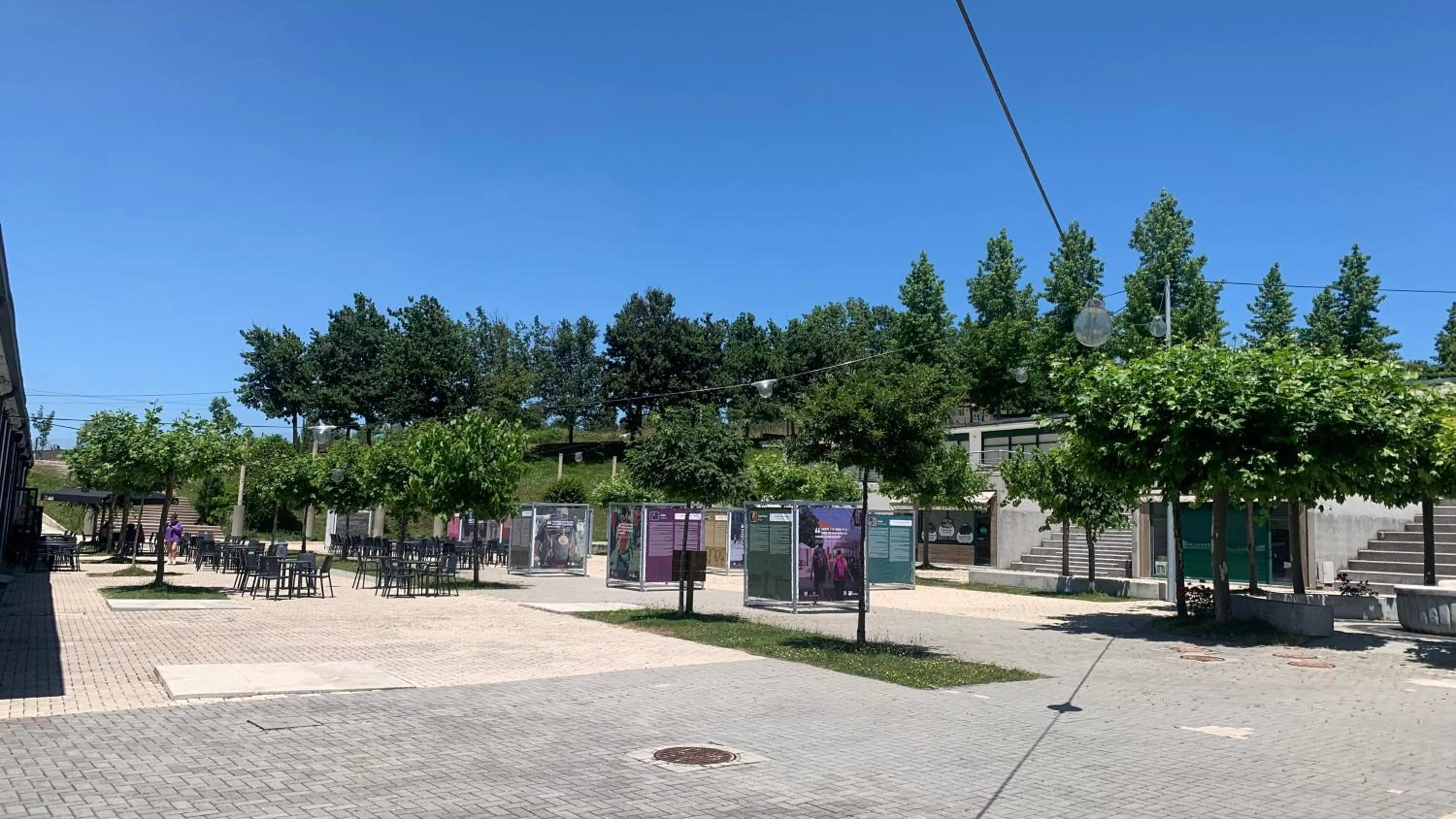 Off site in Albergue Monte Do Gozo