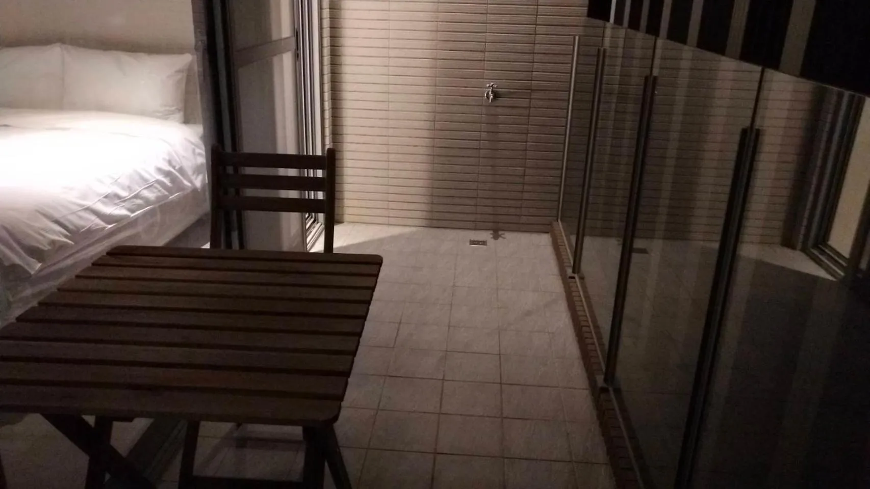 Balcony/Terrace, Bed in 想駐逢甲 Shine Residence