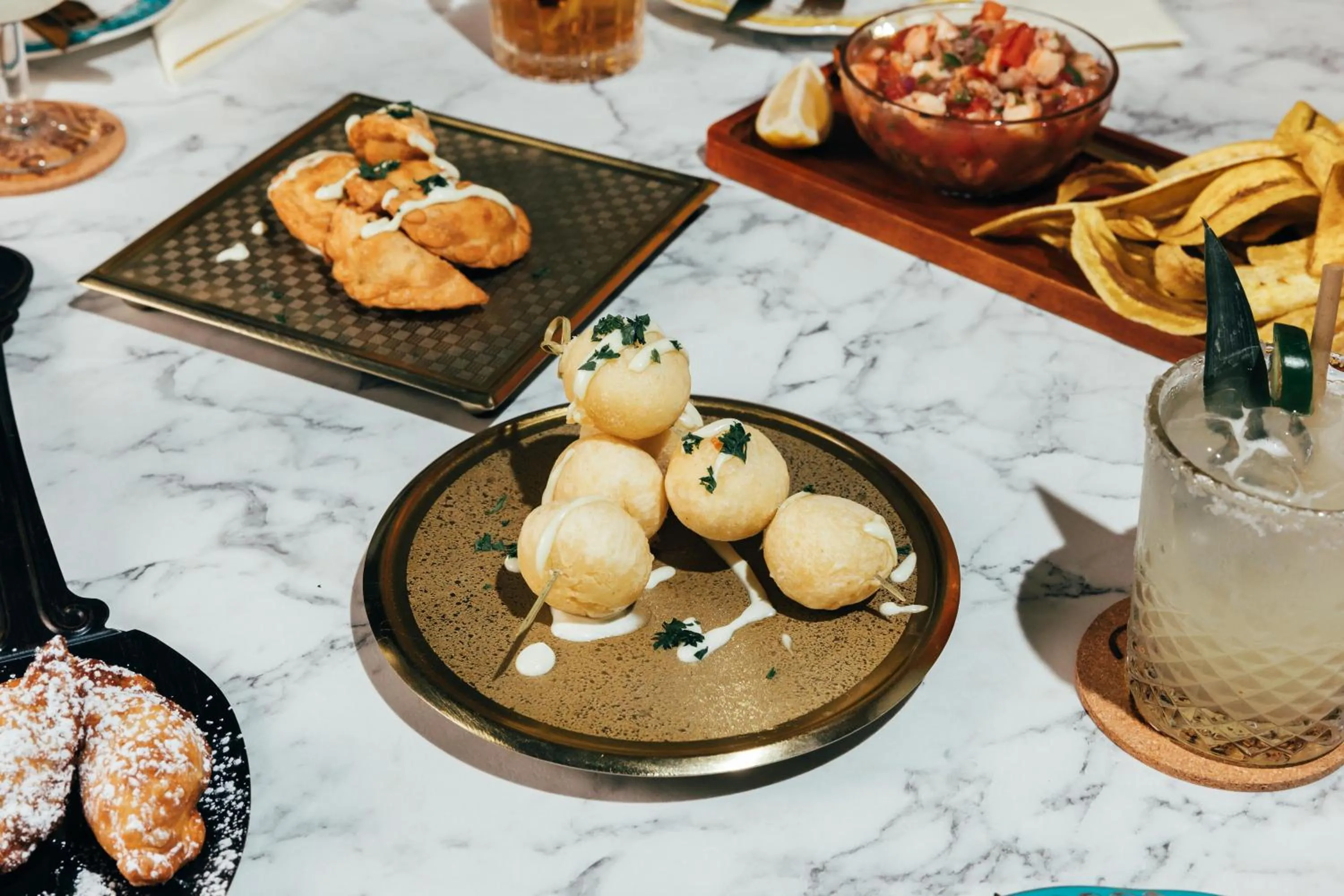 Food and drinks in Havana Cabana at Key West