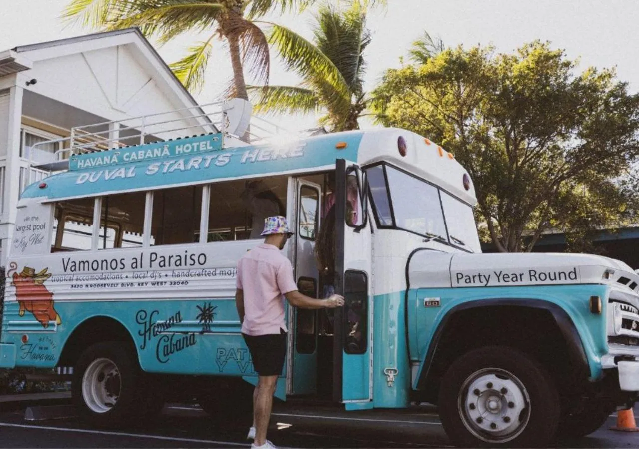 Parking in Havana Cabana at Key West