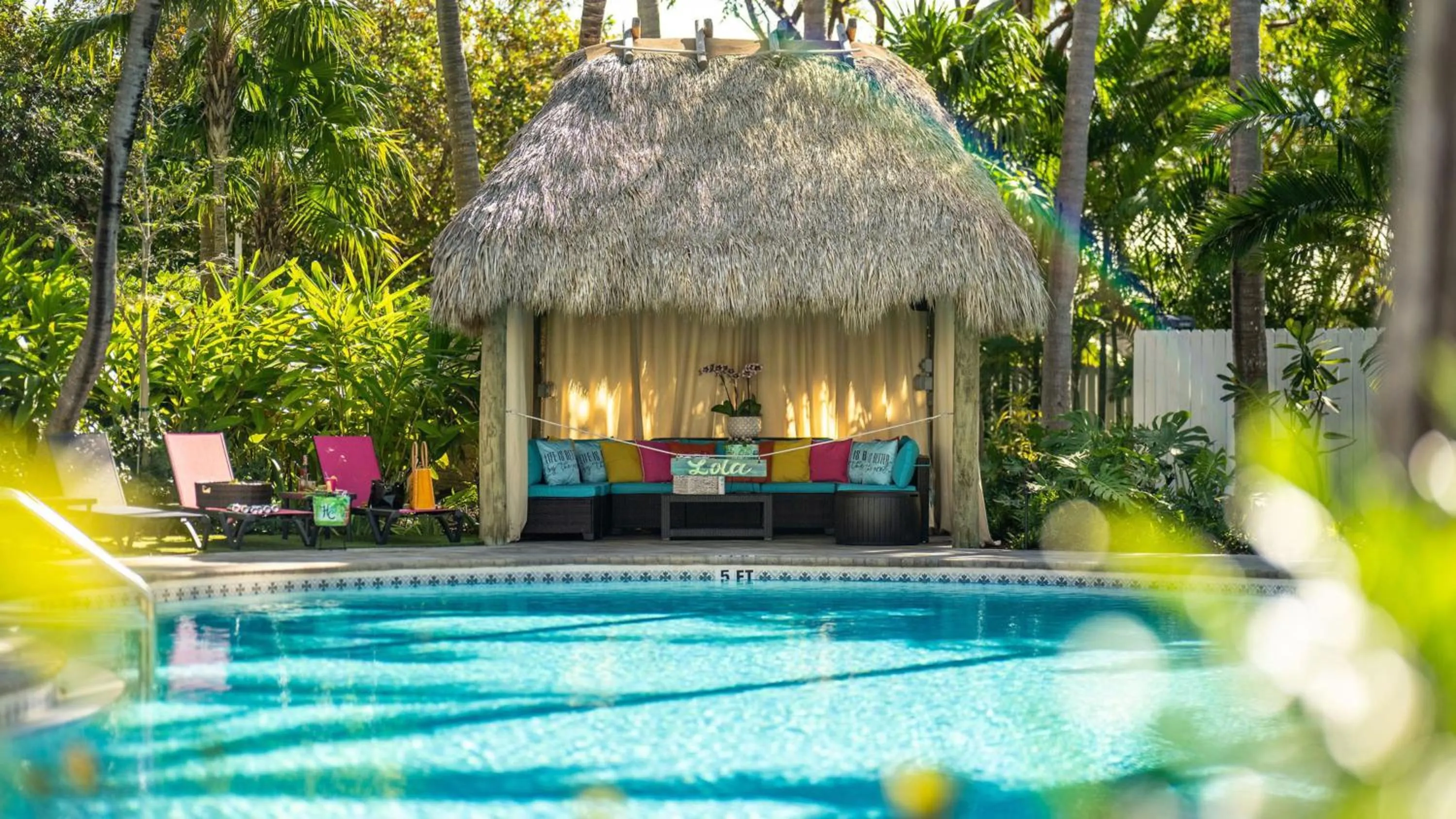 Swimming pool in Havana Cabana at Key West