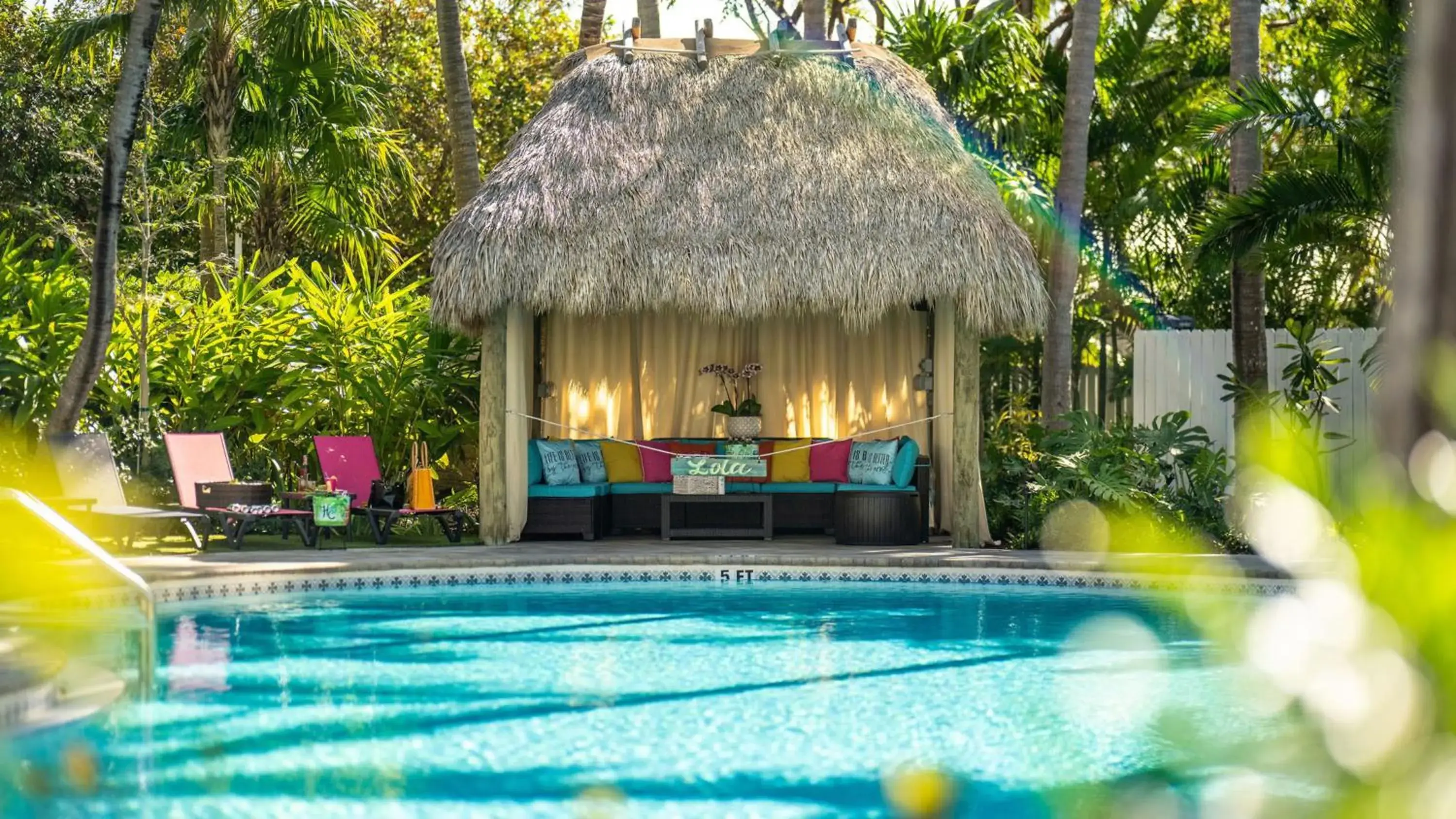 Swimming pool in Havana Cabana at Key West Swimming pool in Havana Cabana at Key West