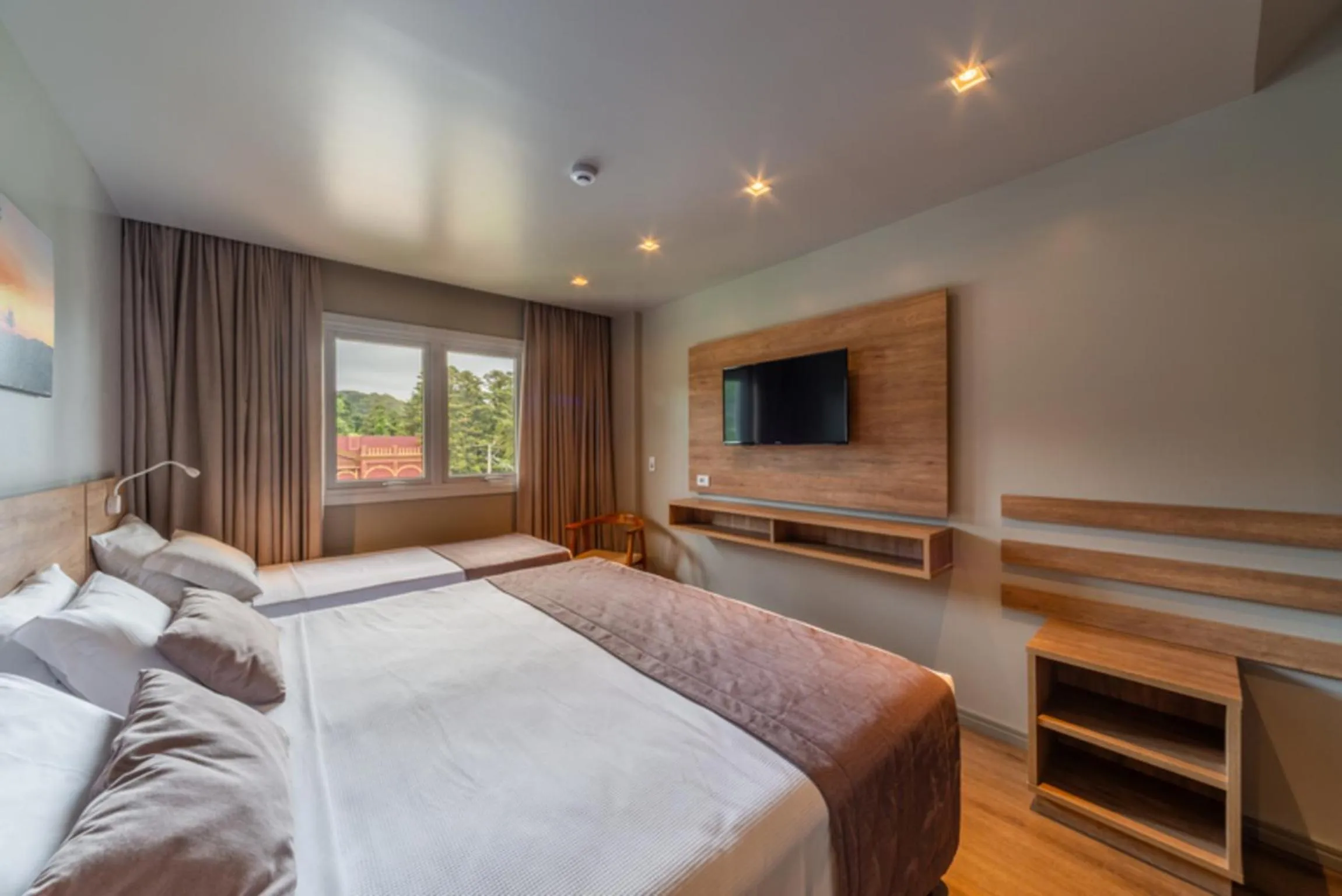 Bedroom, Bed in Hotel Laghetto Fratello