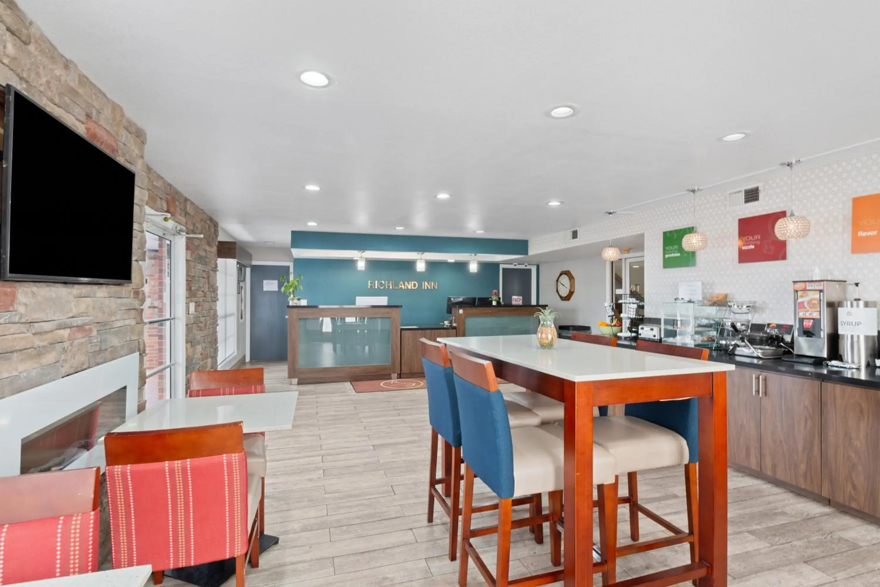 Lobby or reception in Richland Inn of Columbia Lobby or reception in Richland Inn of Columbia