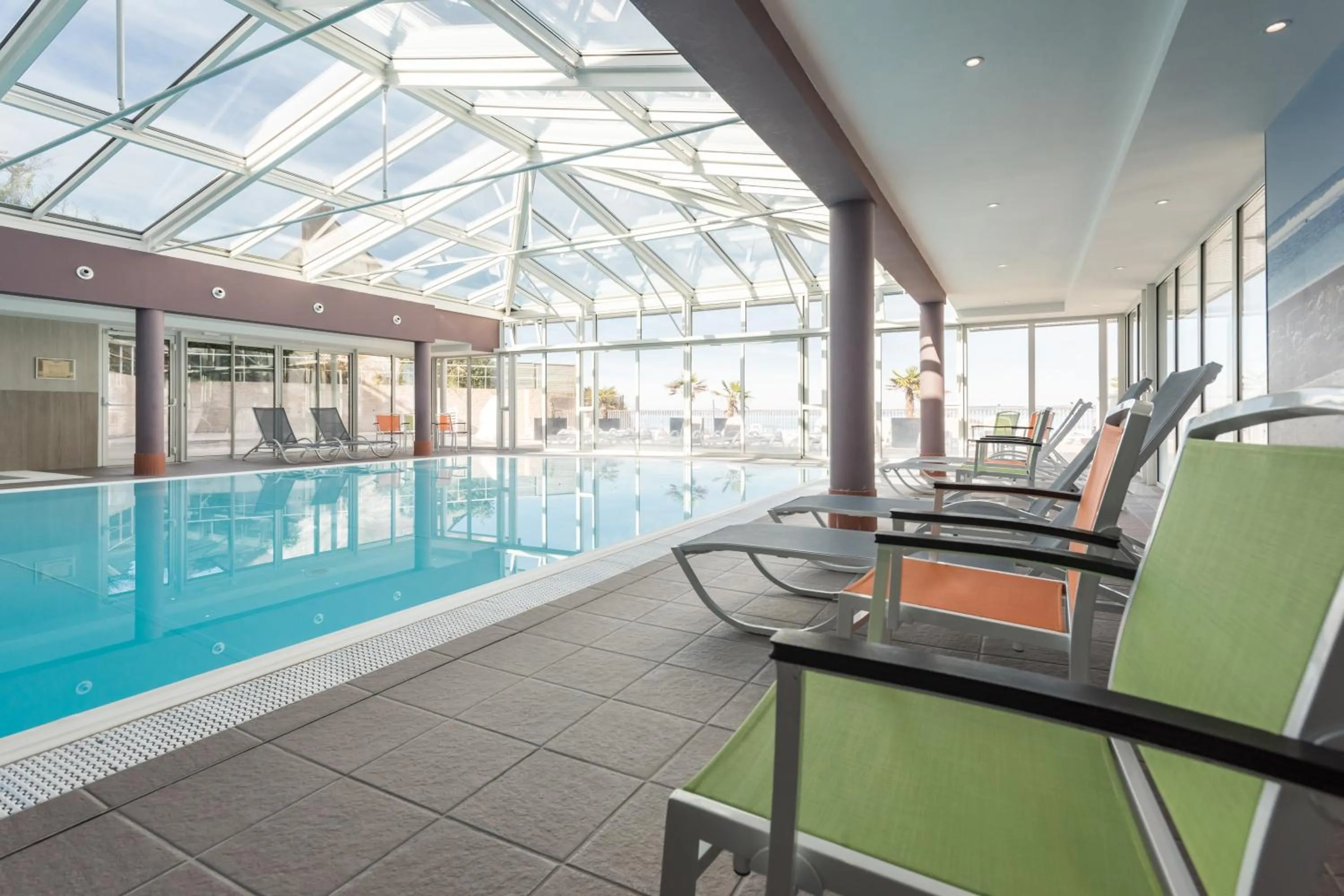 Seating area in Résidence Pierre & Vacances Premium Le Coteau et la Mer