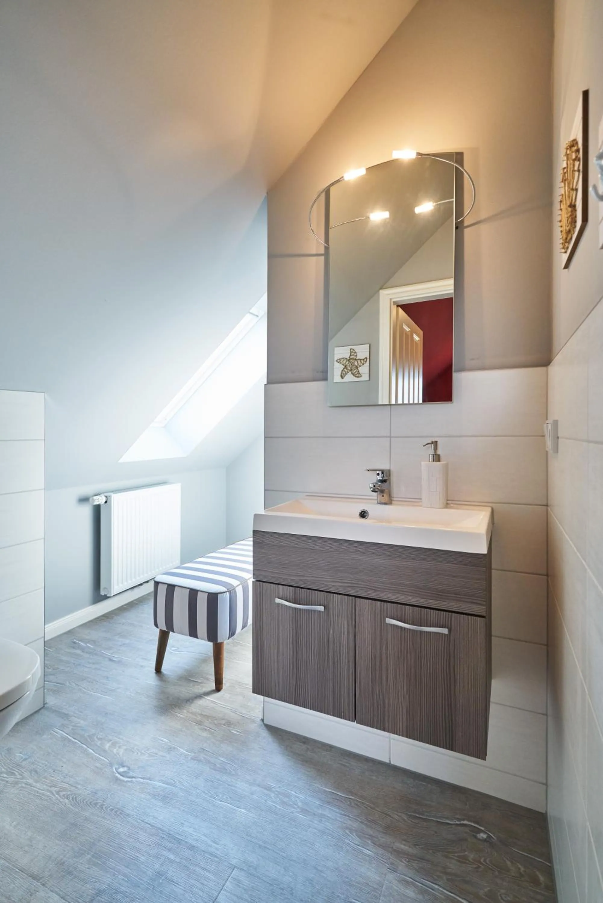 Toilet in Freester Kapitänshäuser