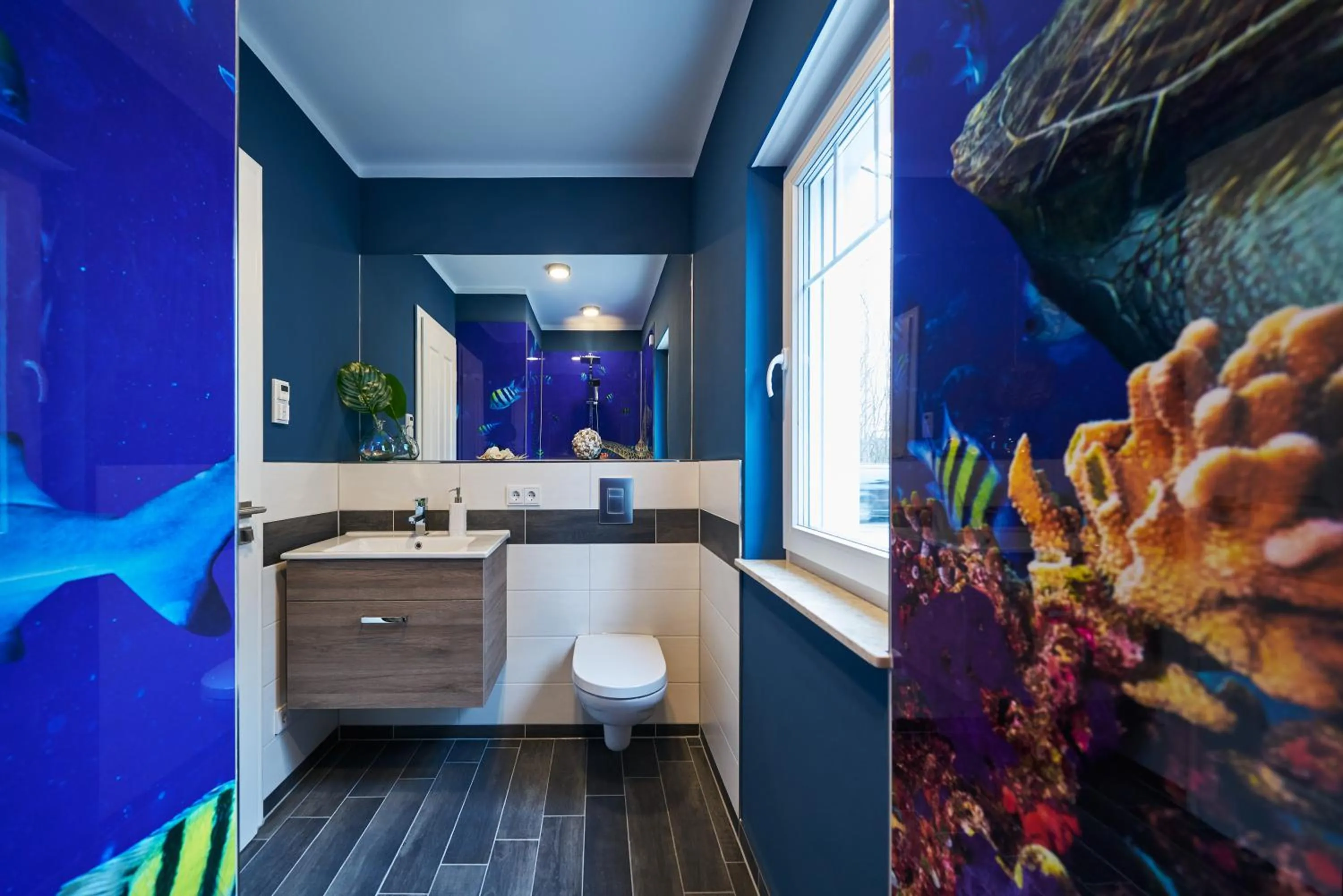 Shower in Freester Kapitänshäuser