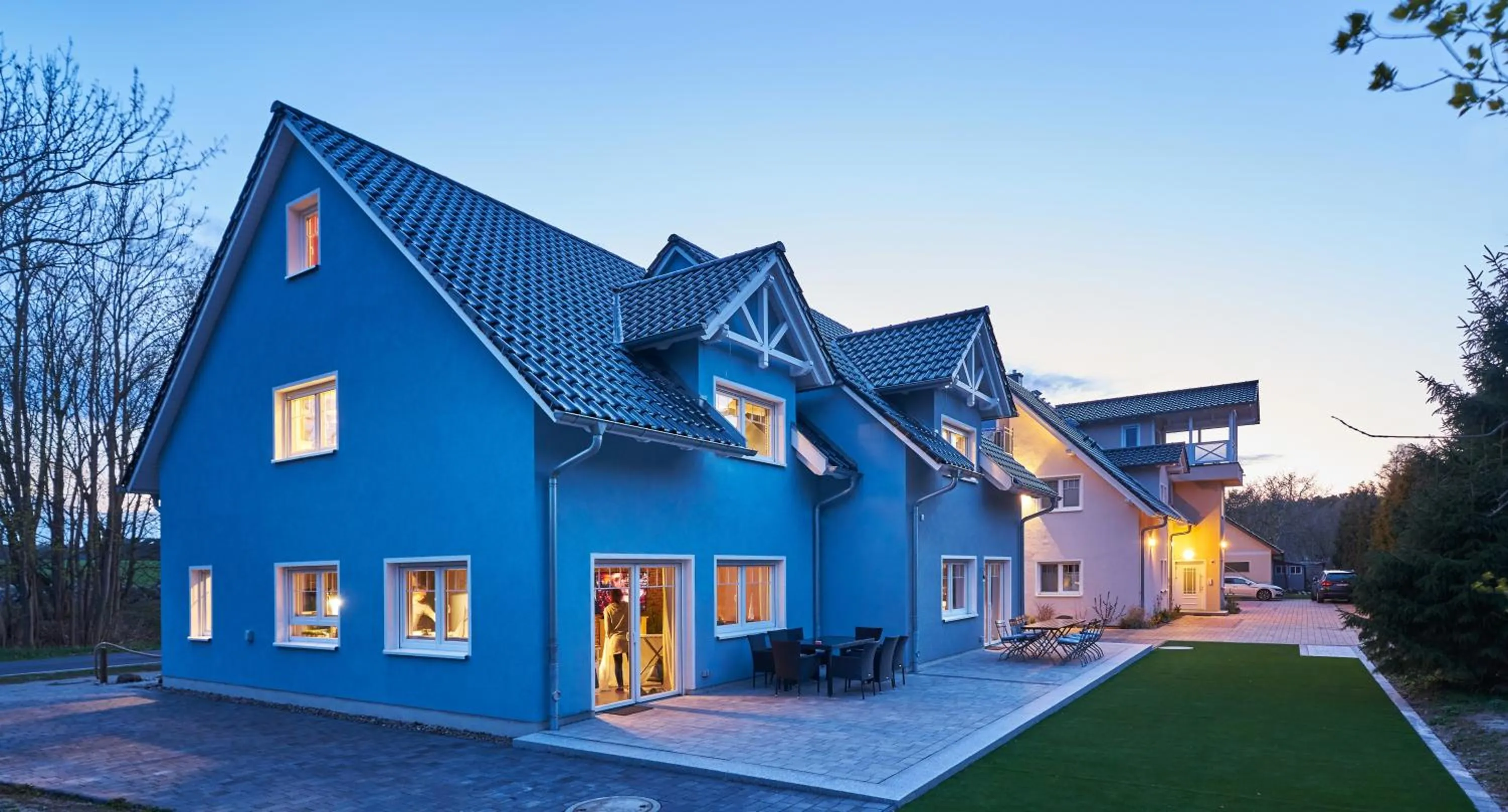 Property building in Freester Kapitänshäuser