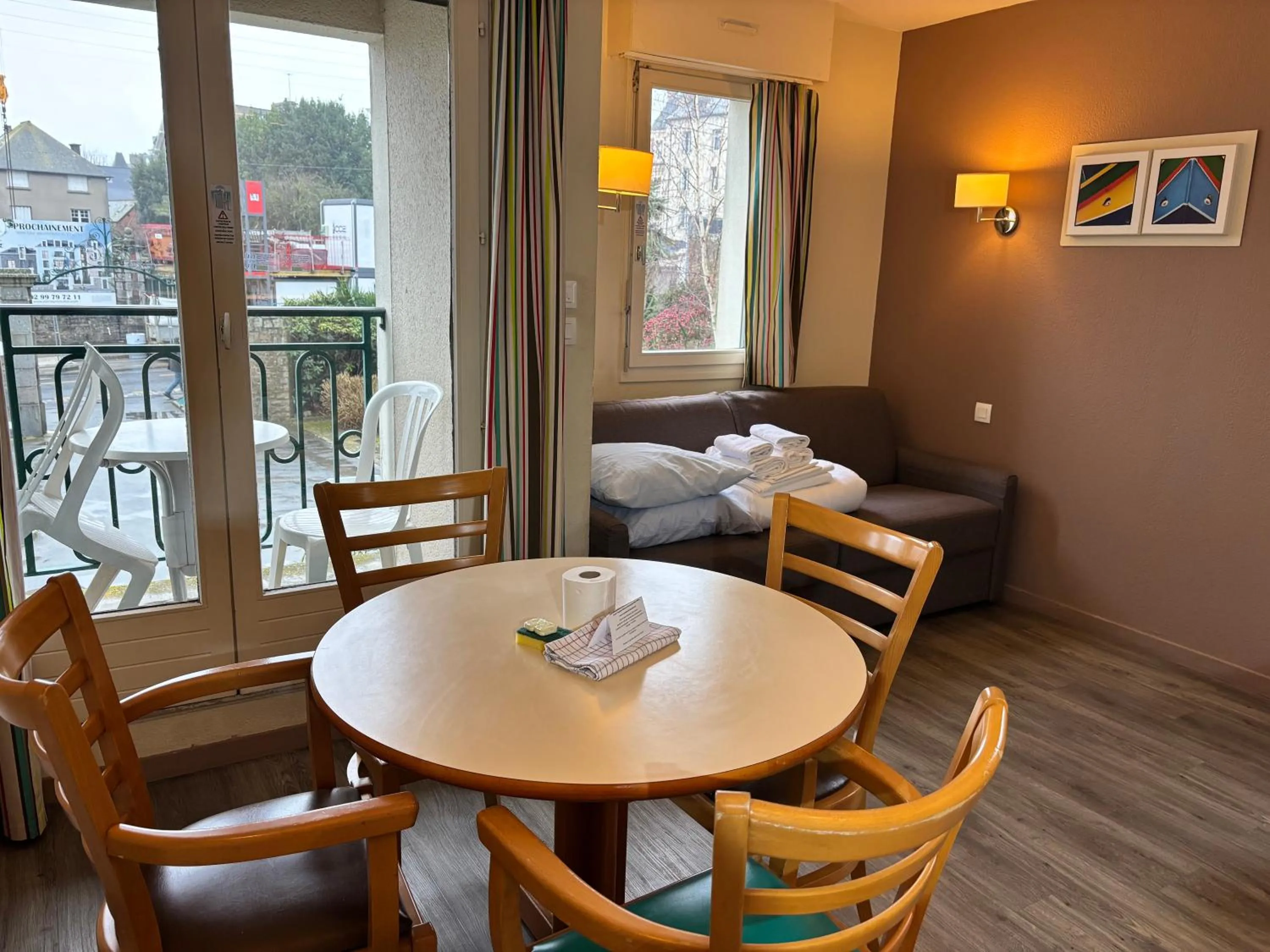 Balcony/Terrace in Résidence Pierre & Vacances Ty Mat