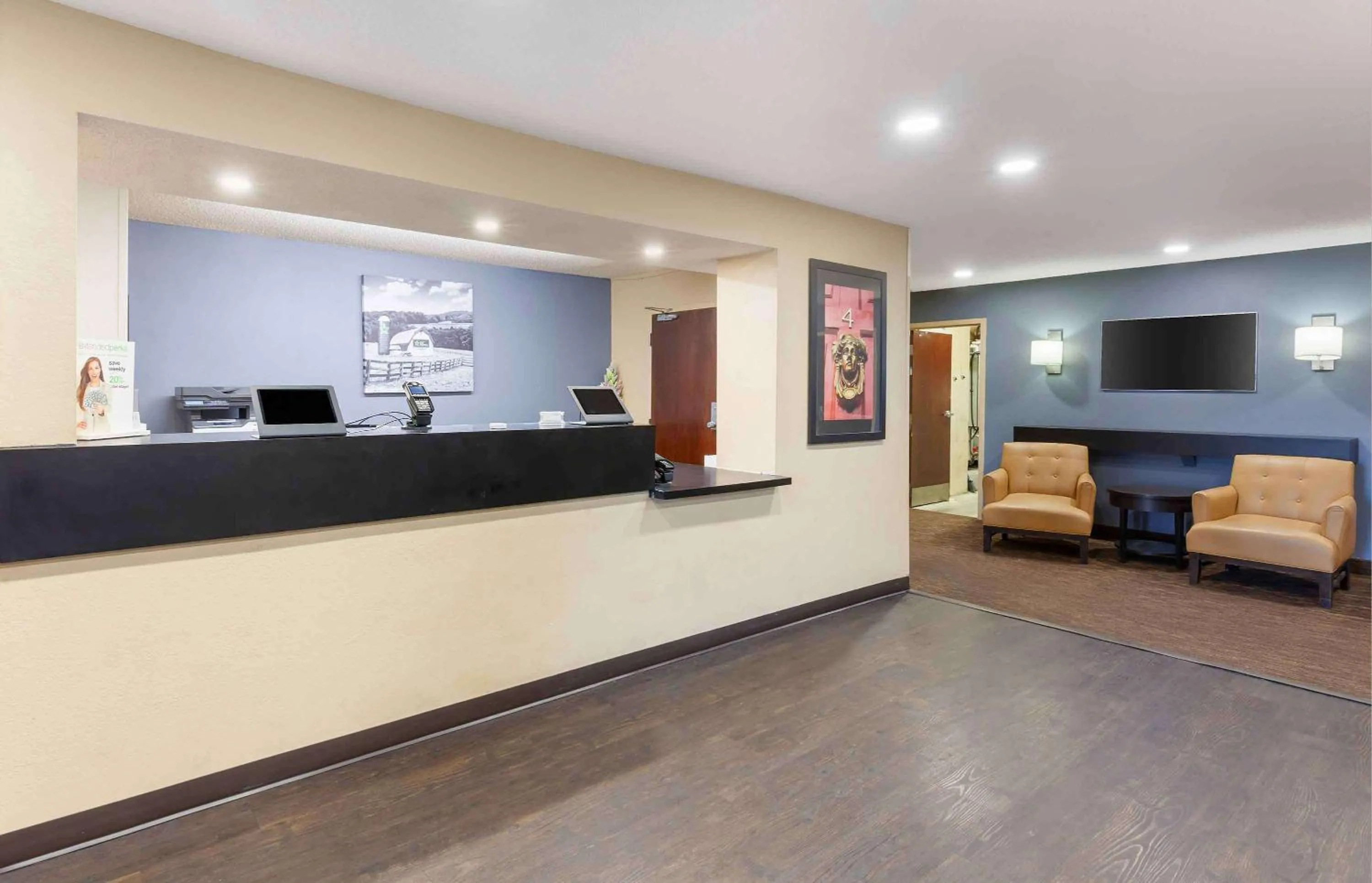 Lobby or reception in Extended Stay America Select Suites - Appleton - Fox Cities