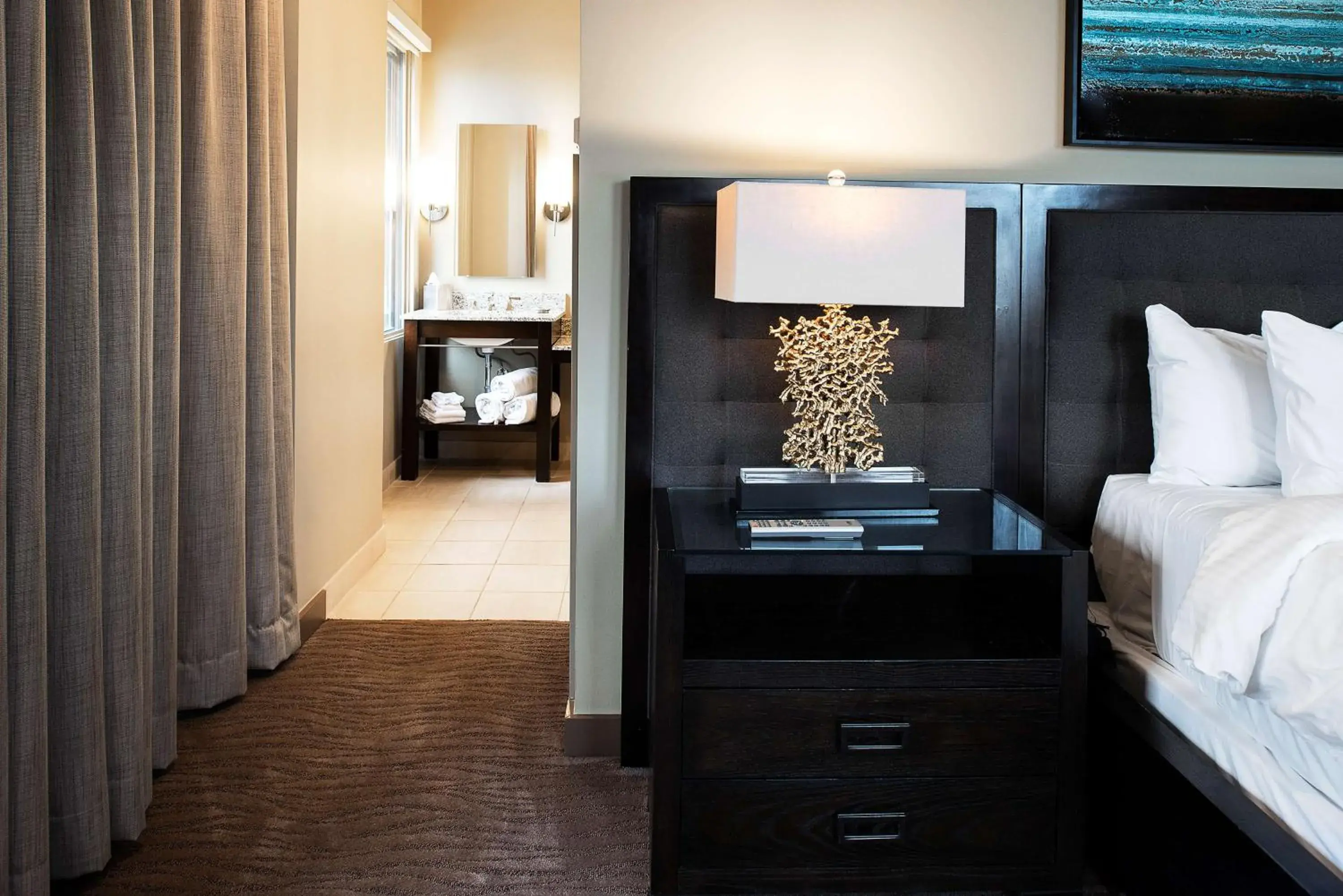 Bed in Colcord Hotel Oklahoma City, Curio Collection by Hilton Bed in Colcord Hotel Oklahoma City, Curio Collection by Hilton