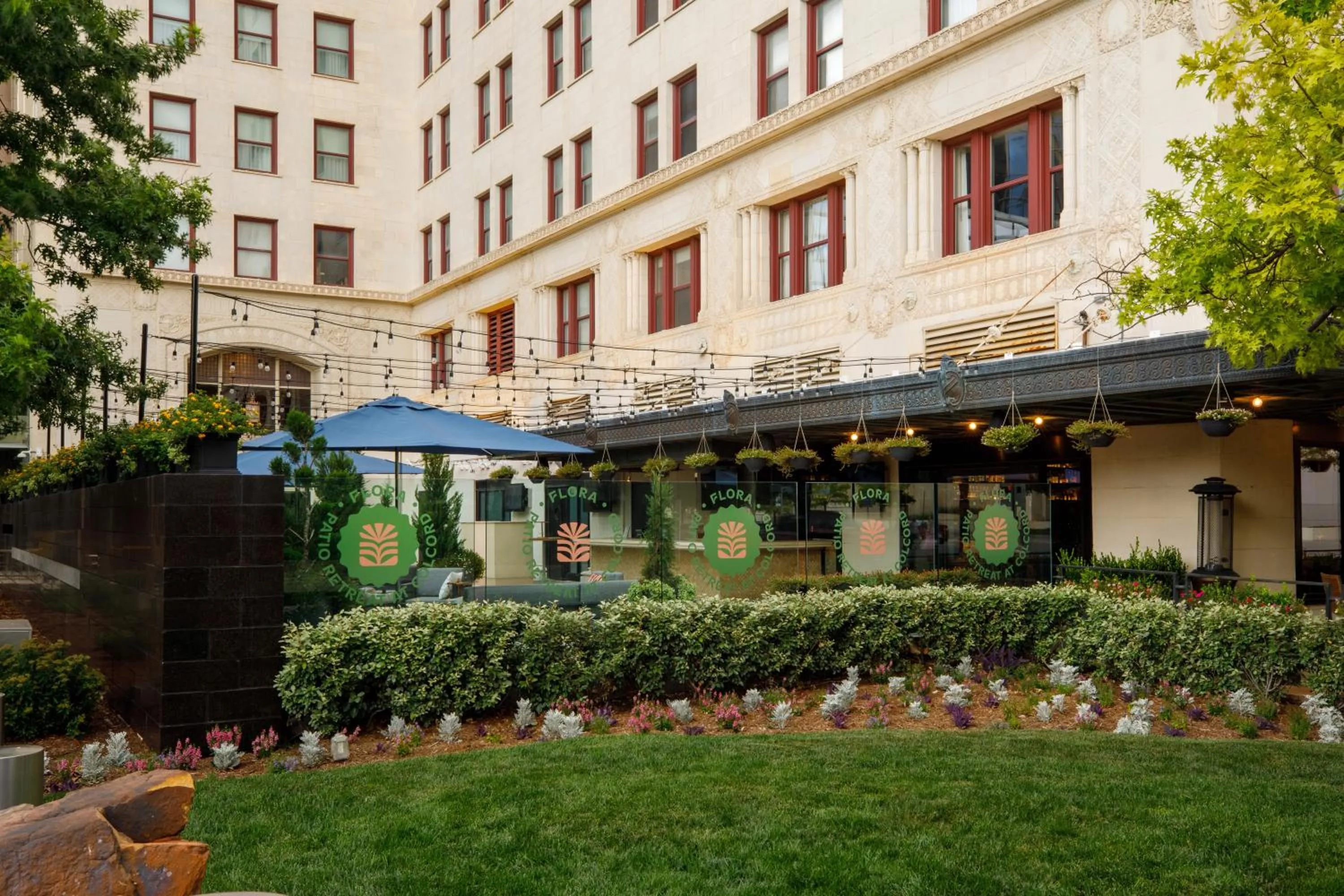 Patio in Colcord Hotel Oklahoma City, Curio Collection by Hilton