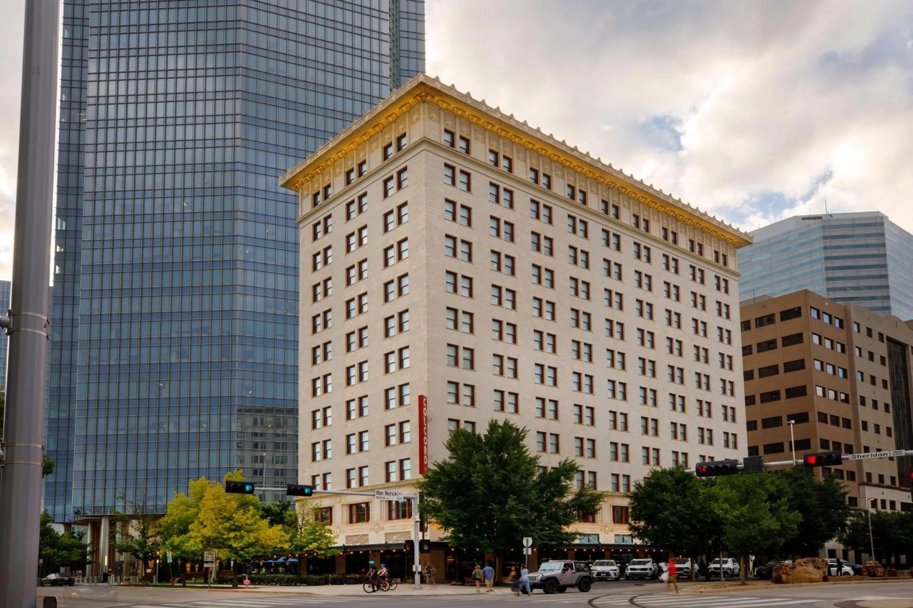 Property building in Colcord Hotel Oklahoma City, Curio Collection by Hilton