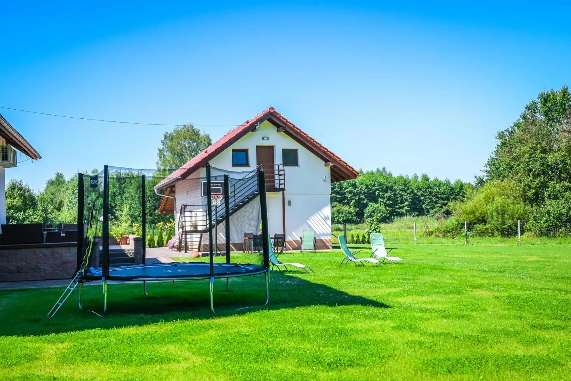Children play ground in Willa Boconek - Zator Przeciszów
