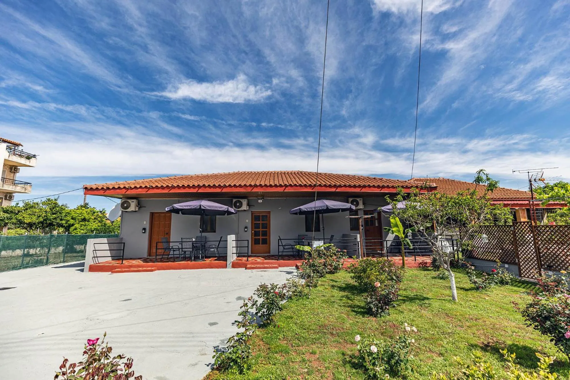 Property building in Rose Garden Apartments