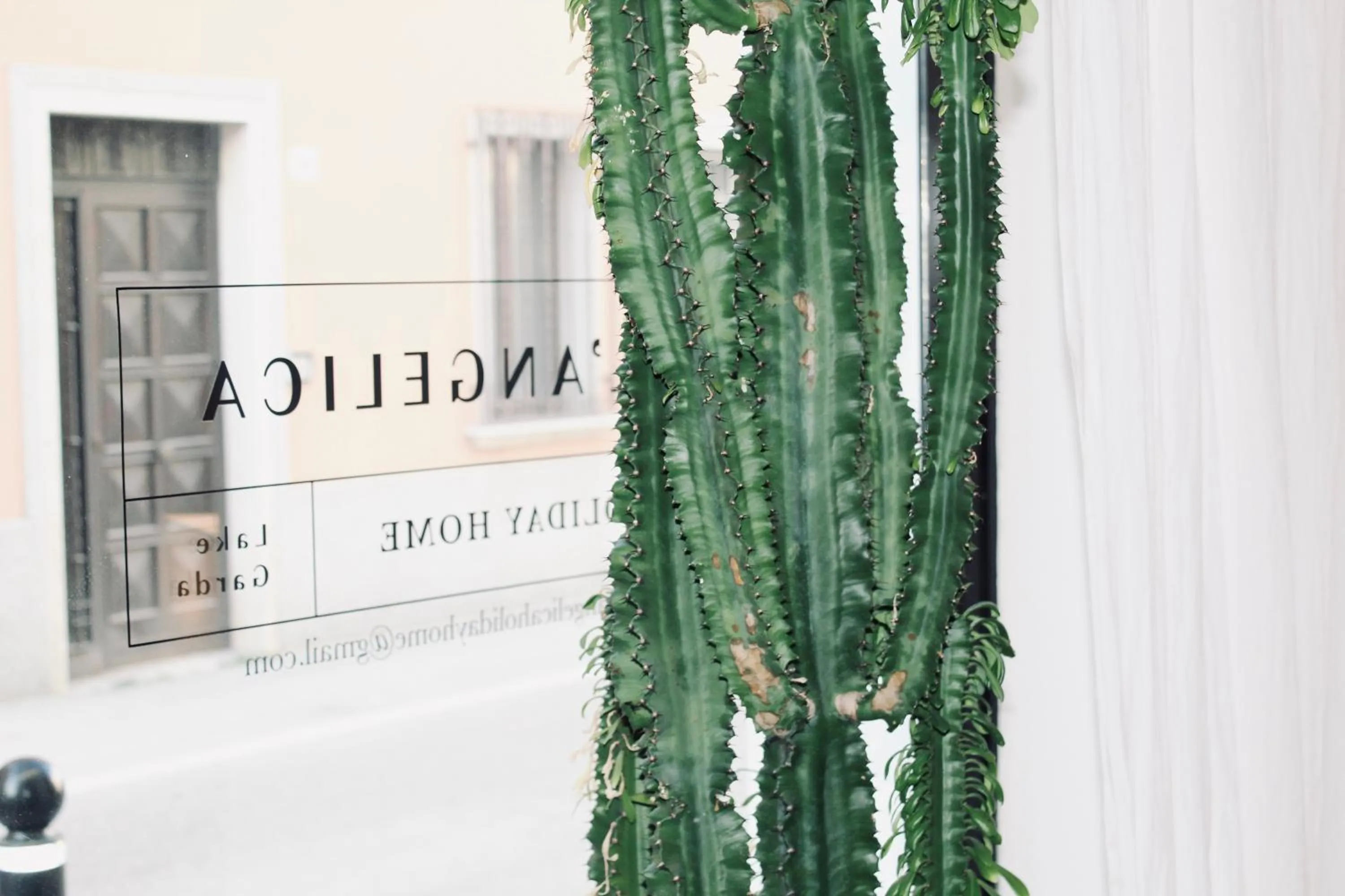 Decorative detail in L'Angelica Holiday Home