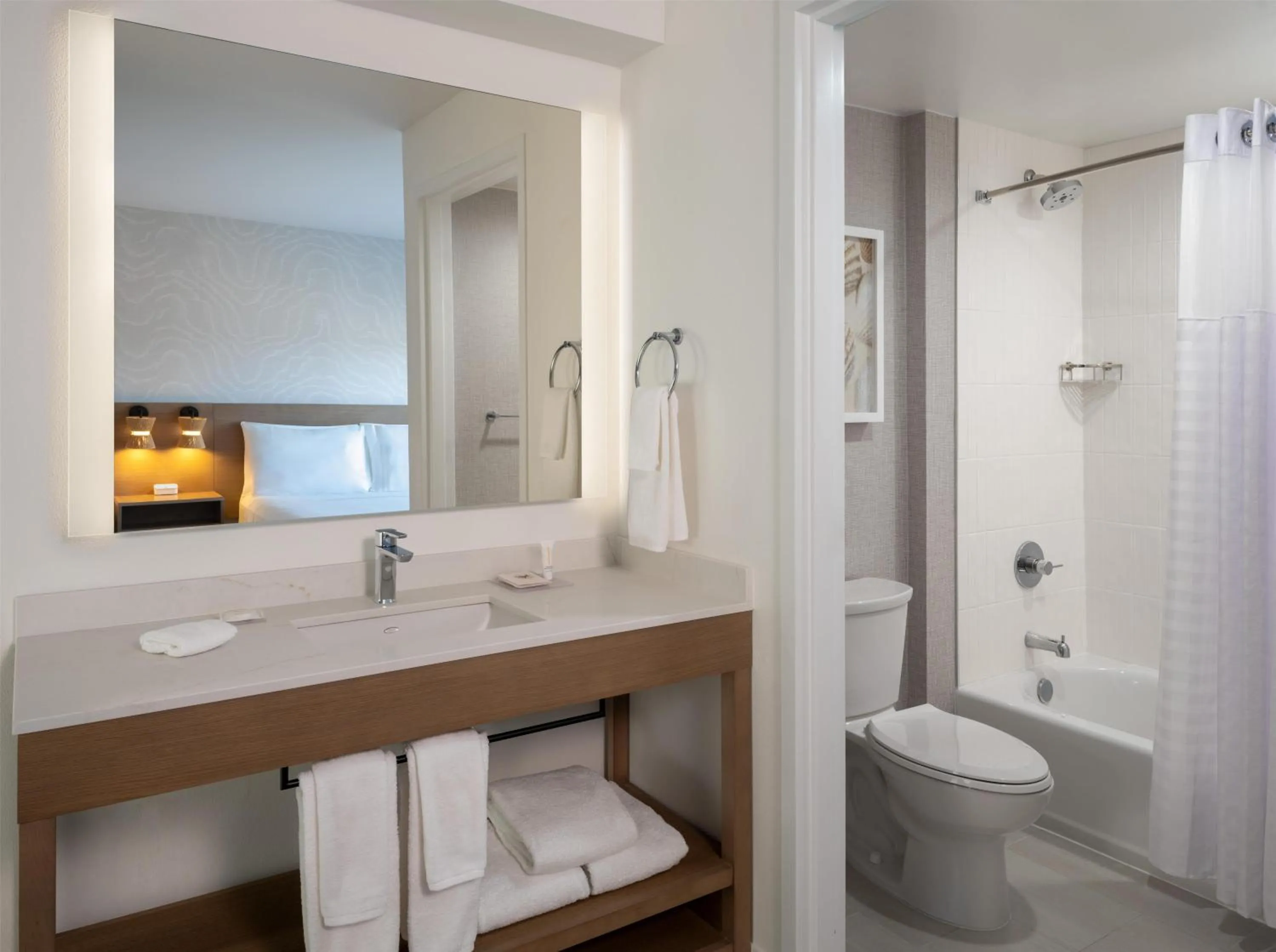 Bathroom in Hyatt Place Fort Myers Estero - Newly Renovated