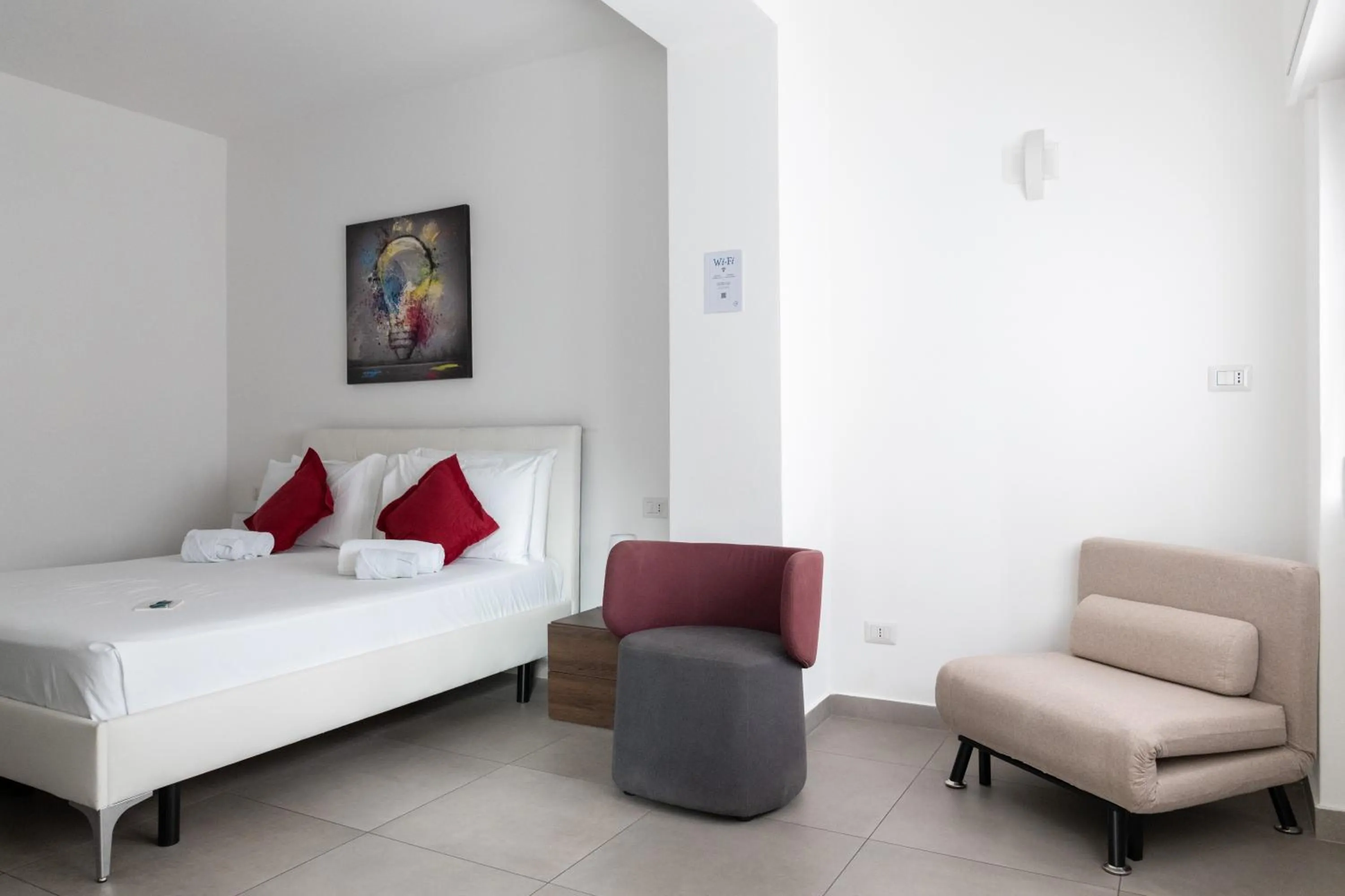 Bedroom, Bed in B&B I LAKE IT BELLAGIO