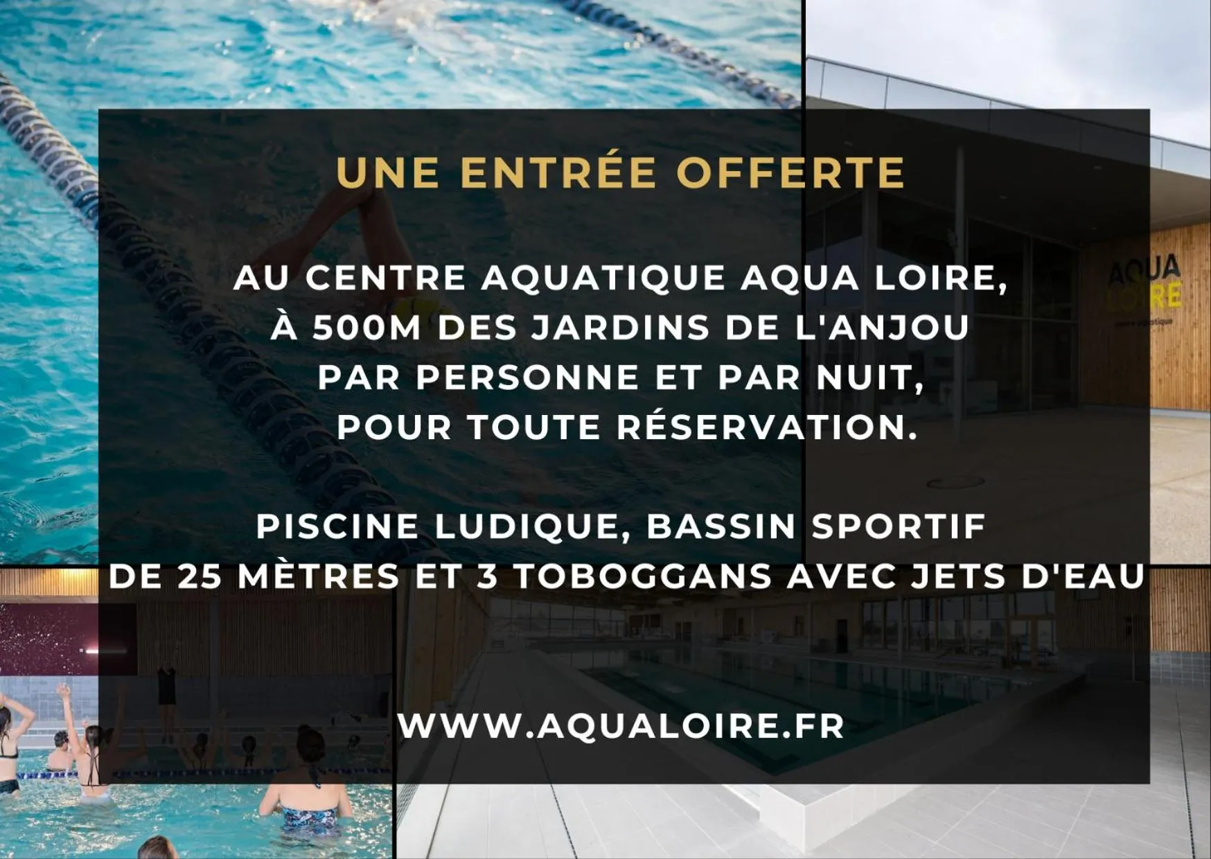 Swimming pool in Les Jardins de l'Anjou