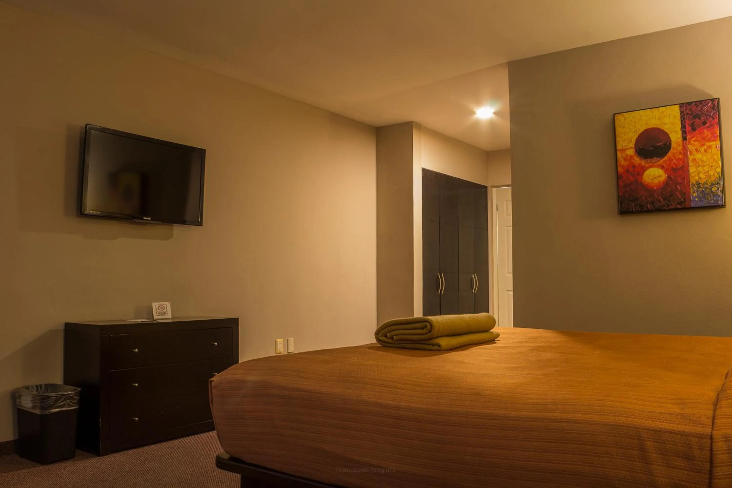 TV and multimedia, Bed in BONITTO INN® Tampico Lomas