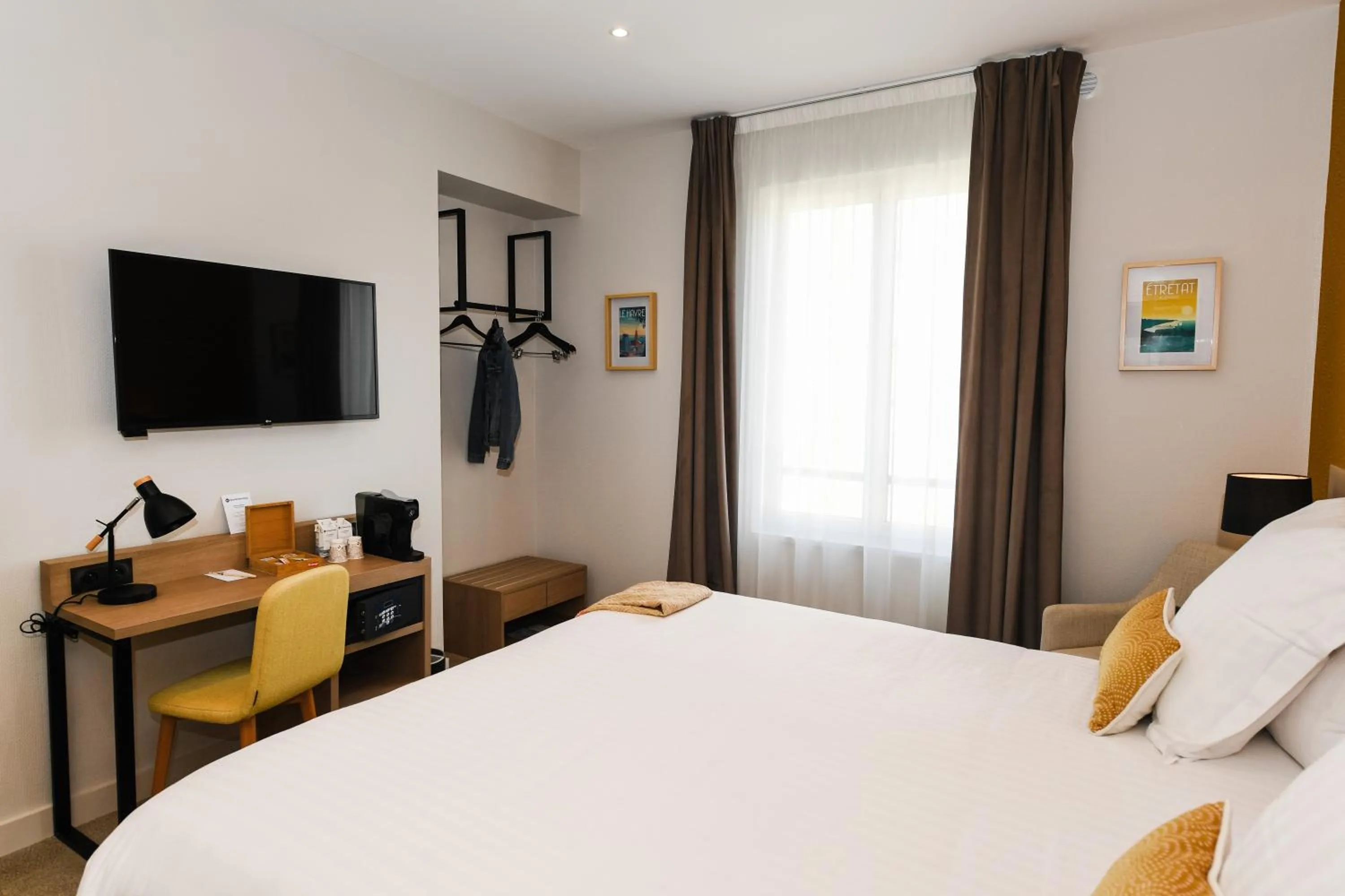 Bed in Best Western Plus Le Havre Centre Gare