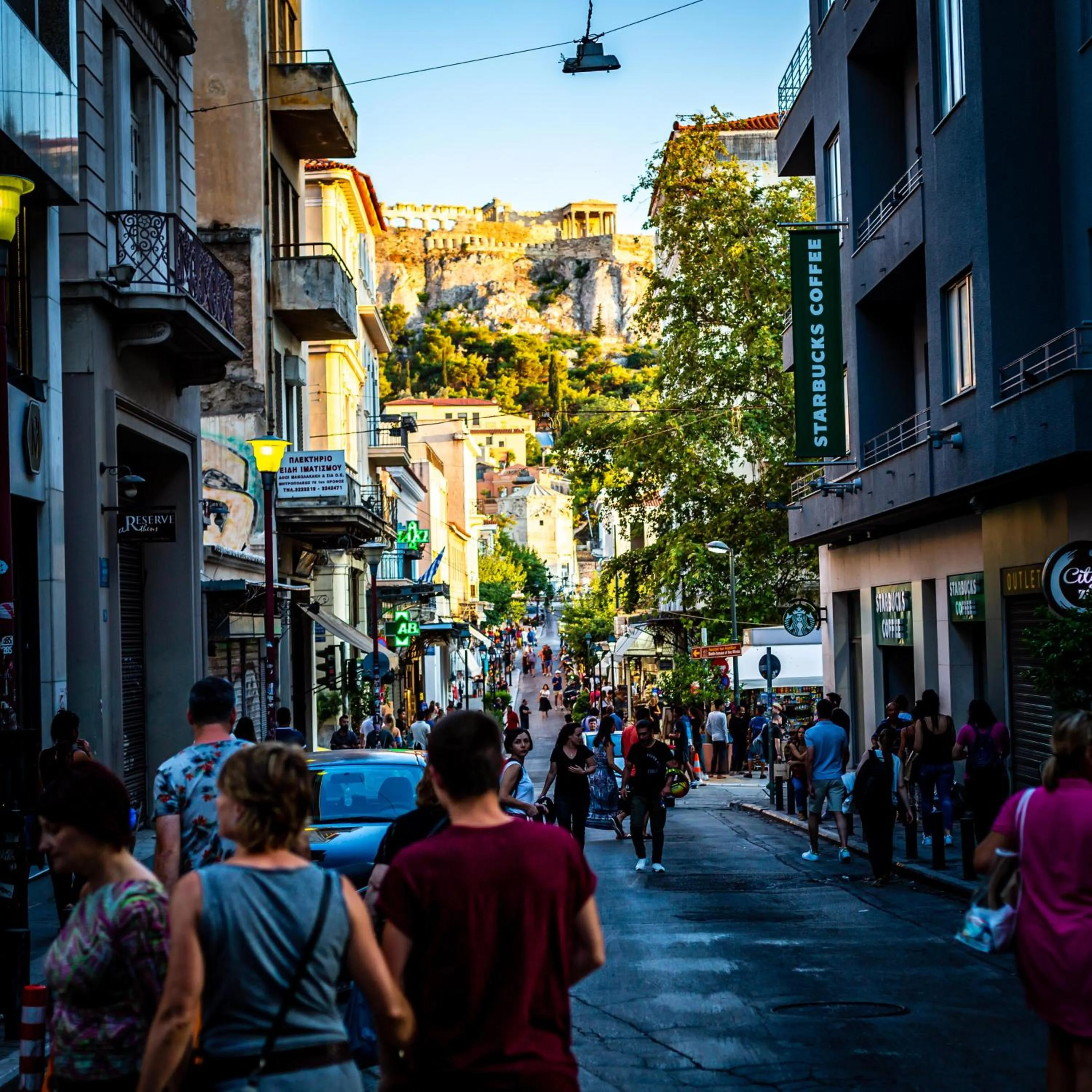 Neighbourhood in Athens Color Cube