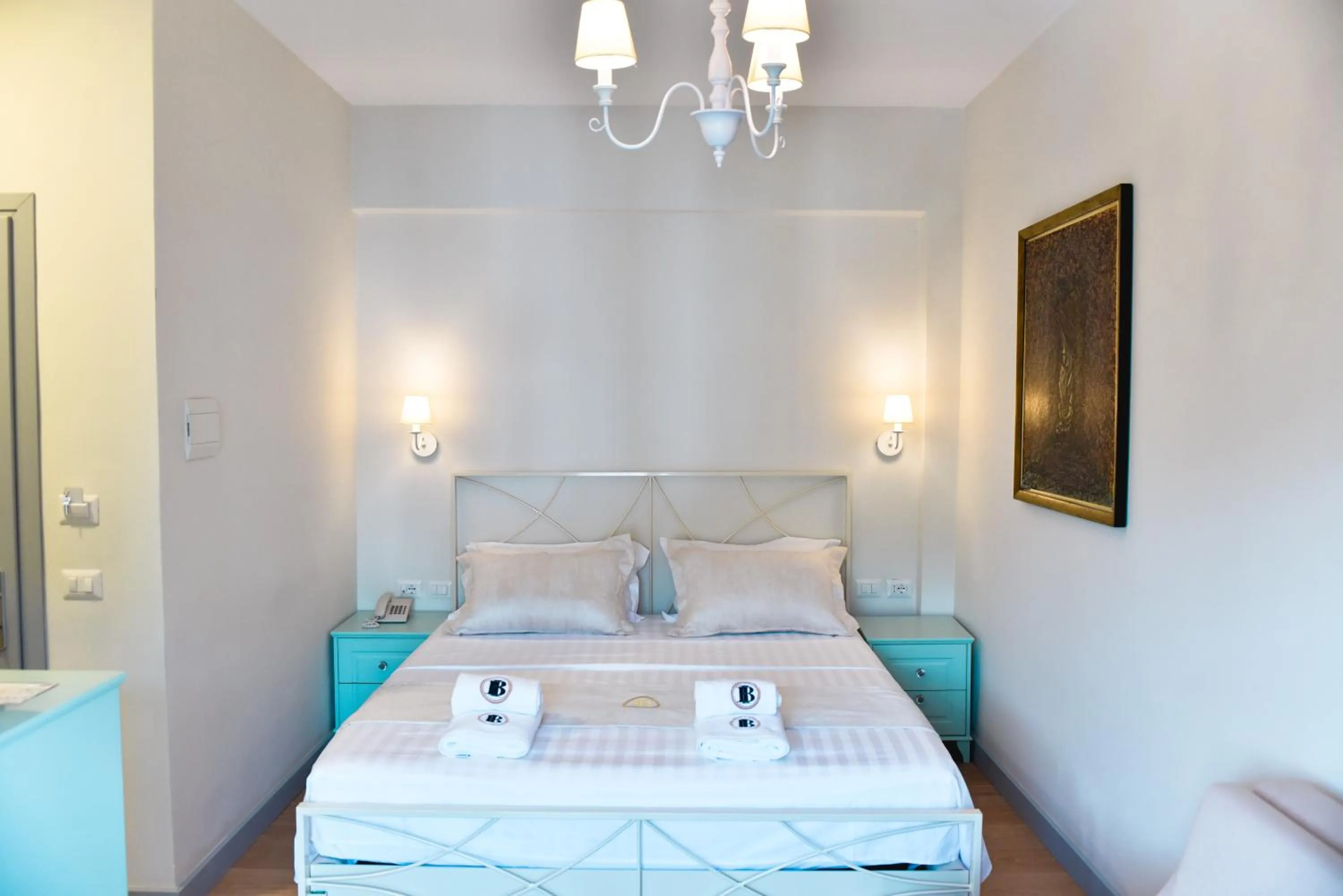 Bed in Illyrian Boutique Hotel