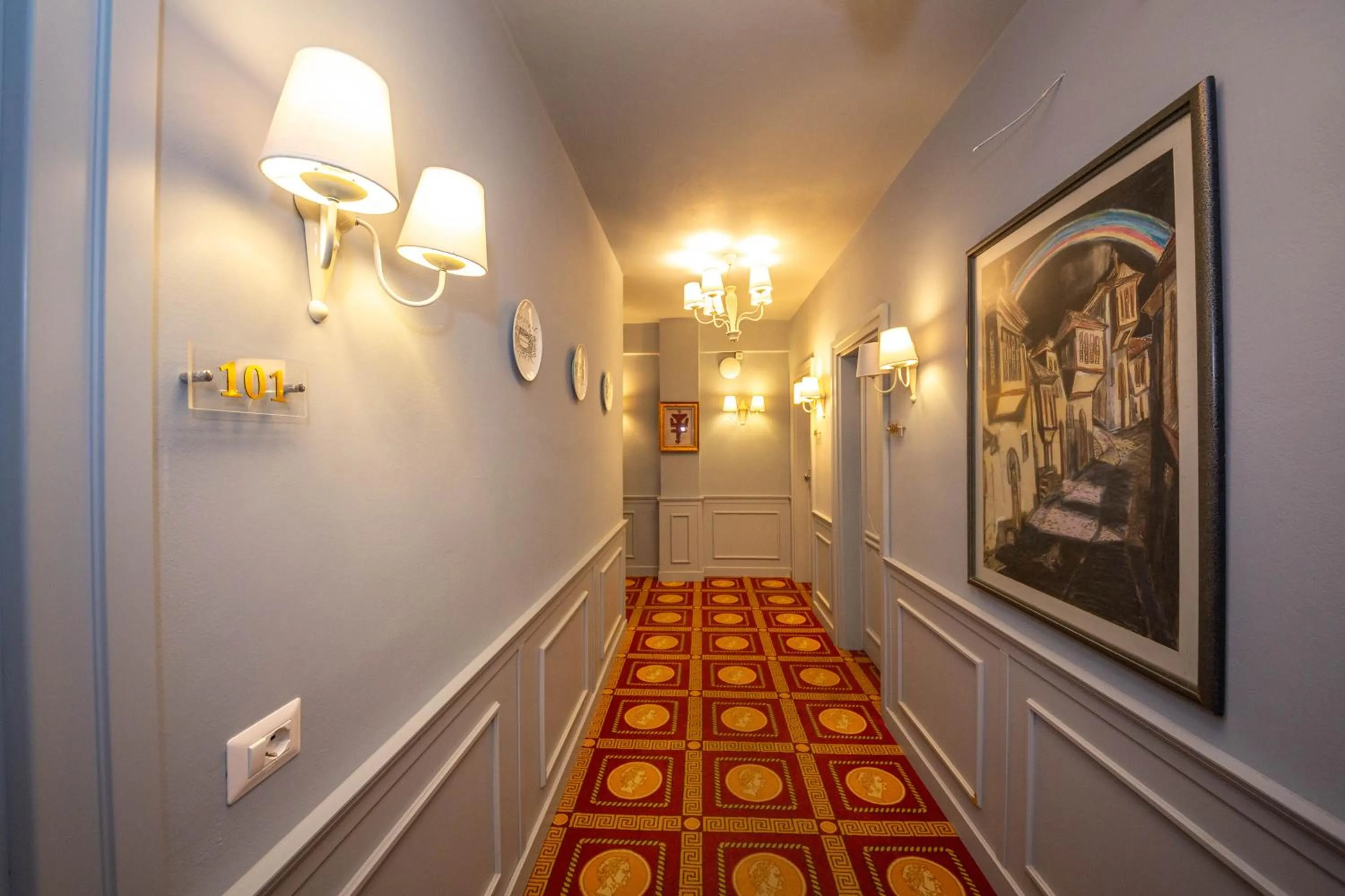 Decorative detail in Illyrian Boutique Hotel