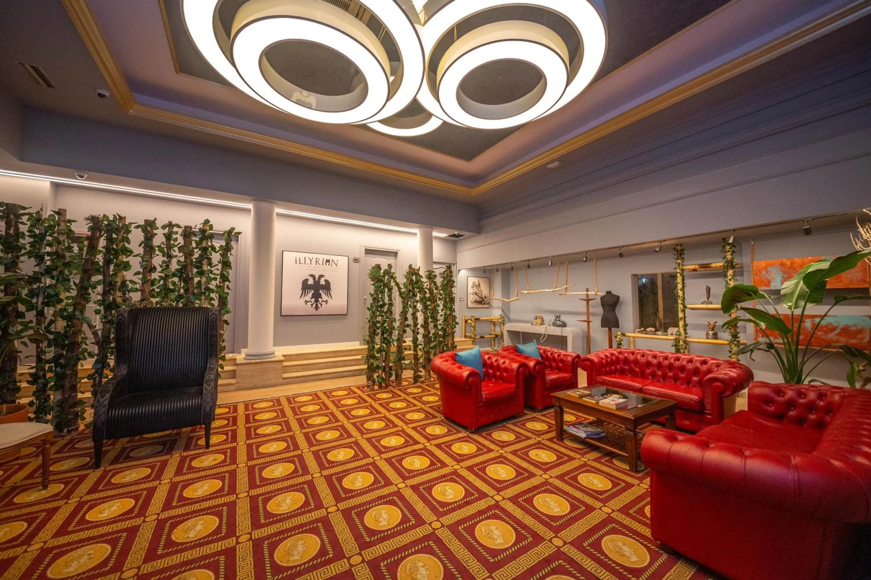 Lobby or reception in Illyrian Boutique Hotel