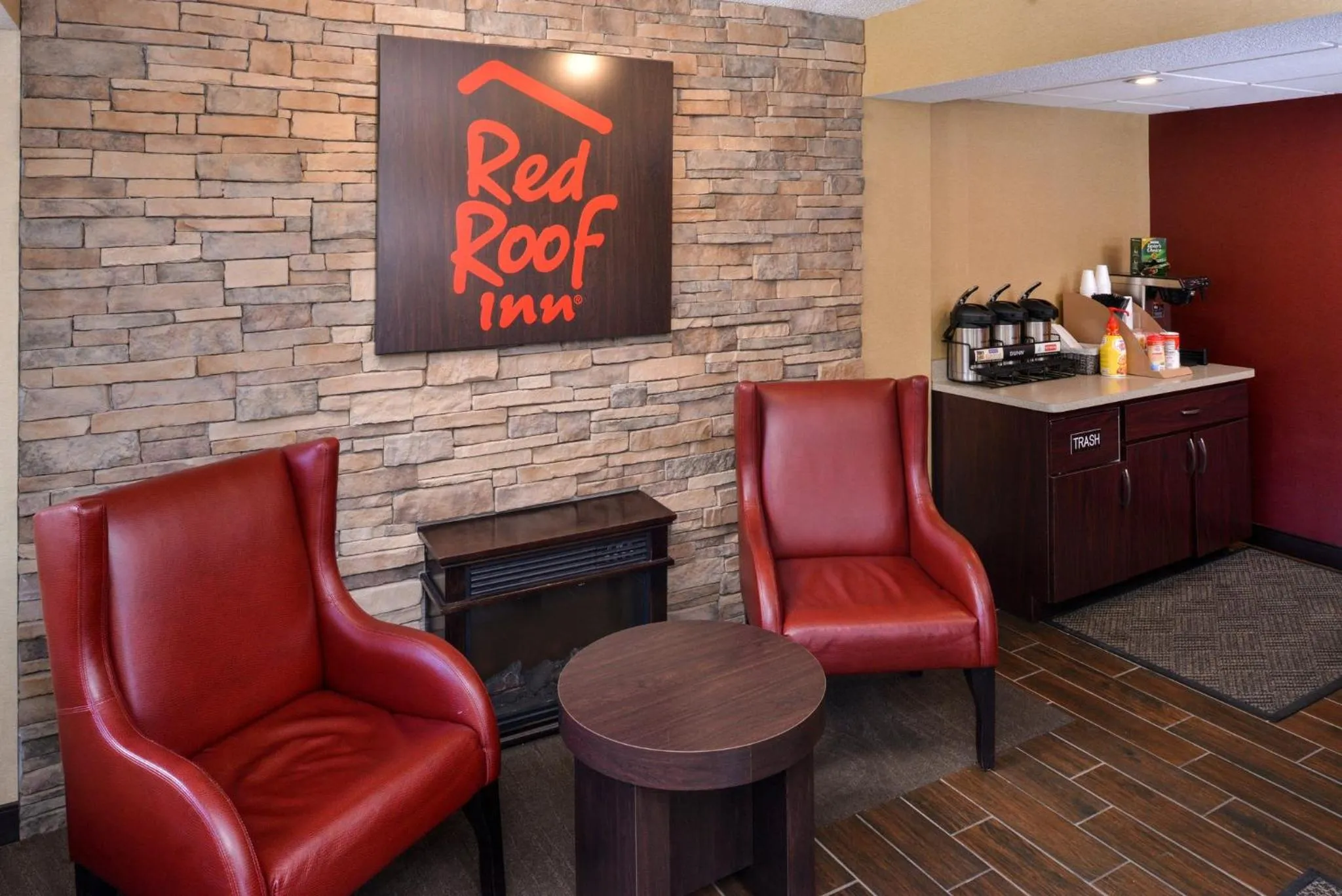 Lobby or reception in Red Roof Inn Milwaukee Airport Oak Creek