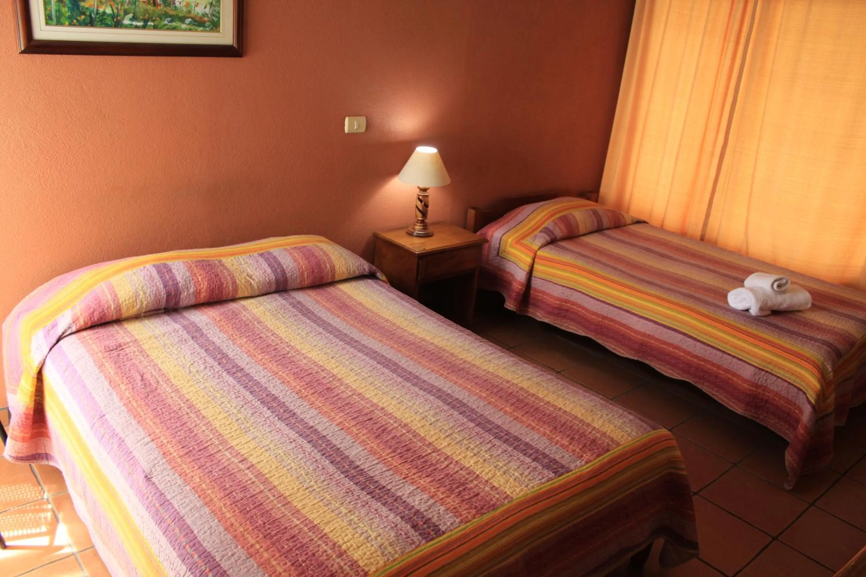 Bed in Hotel Guadalupe