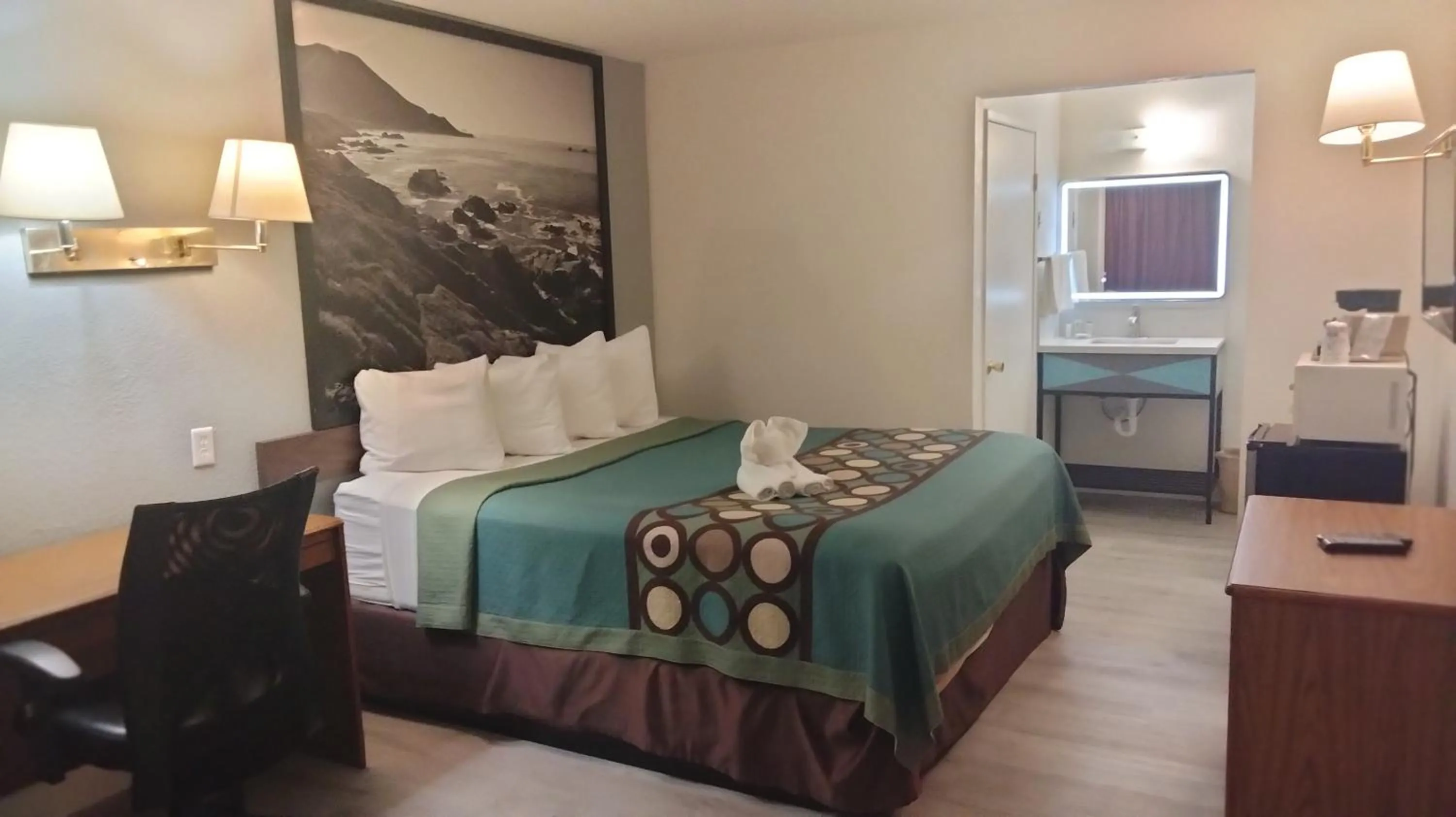 Bed in Super 8 by Wyndham Barstow