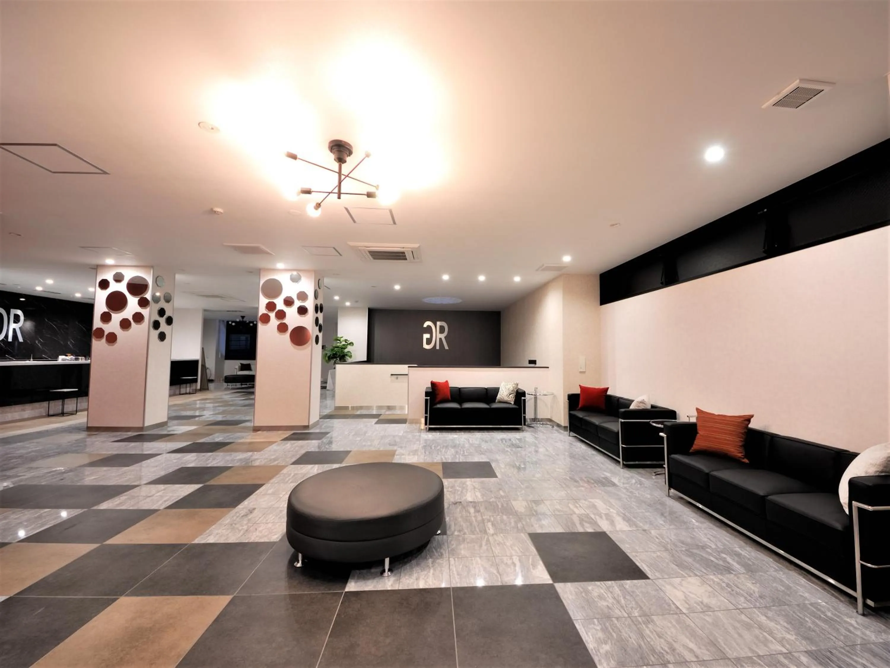 Lobby or reception in Green Rich Hotel Tottori Ekimae (Artificial hot spring Futamata Yunohana)