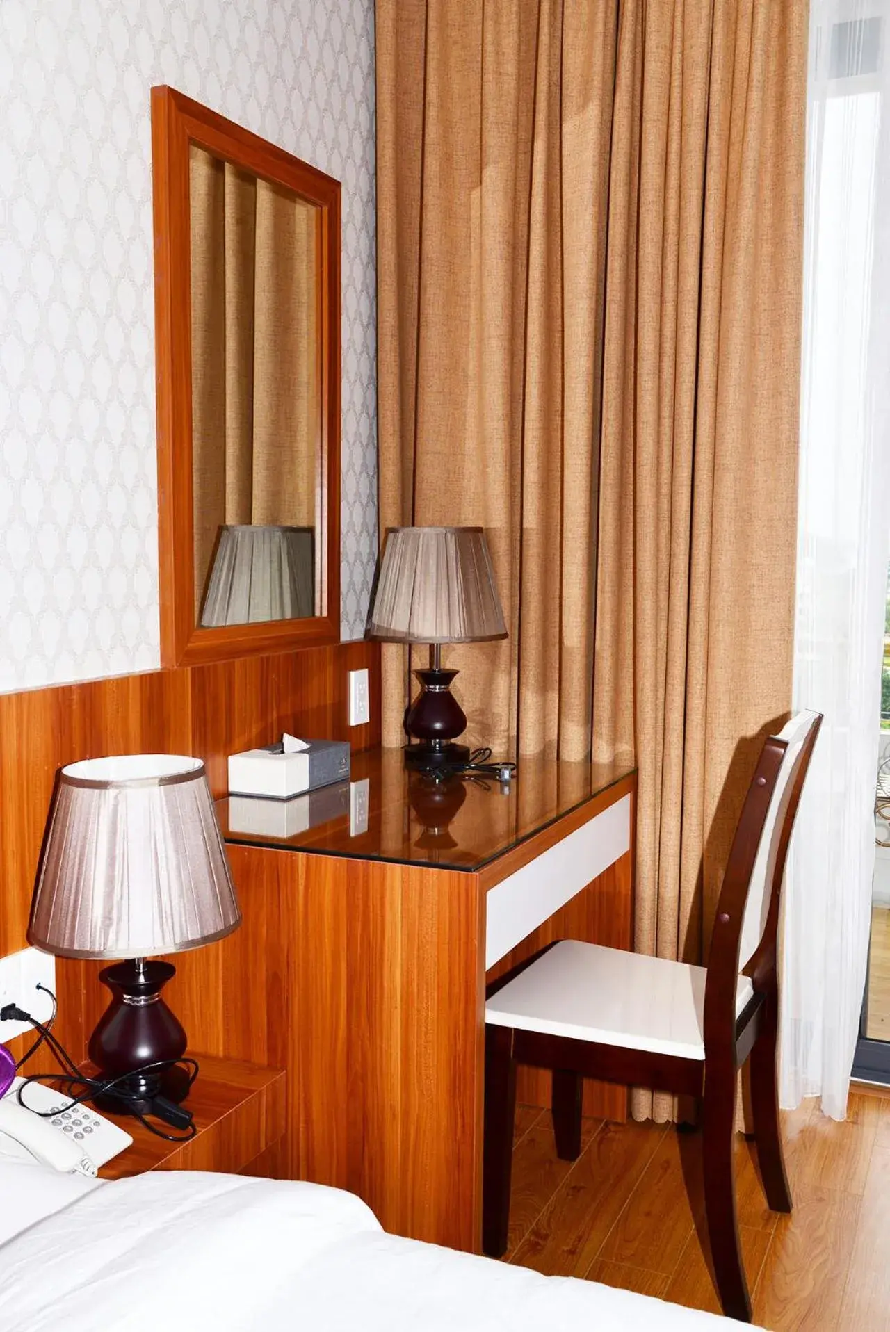 Seating area, Bed in Con Khuong Resort Can Tho Seating area, Bed in Con Khuong Resort Can Tho