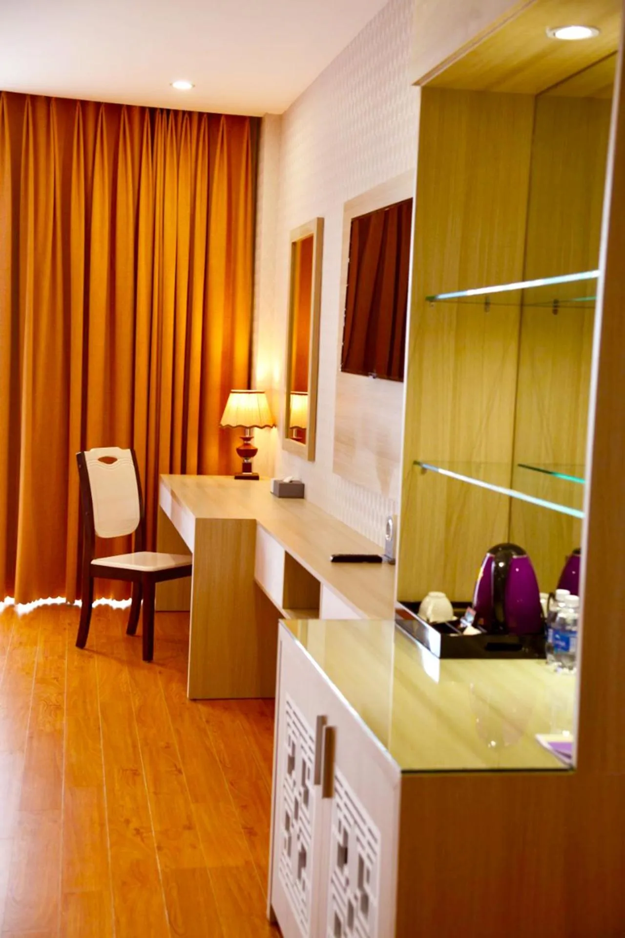 Decorative detail in Con Khuong Resort Can Tho