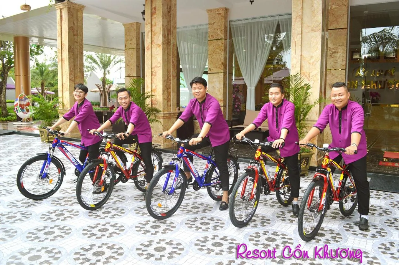 Cycling in Con Khuong Resort Can Tho