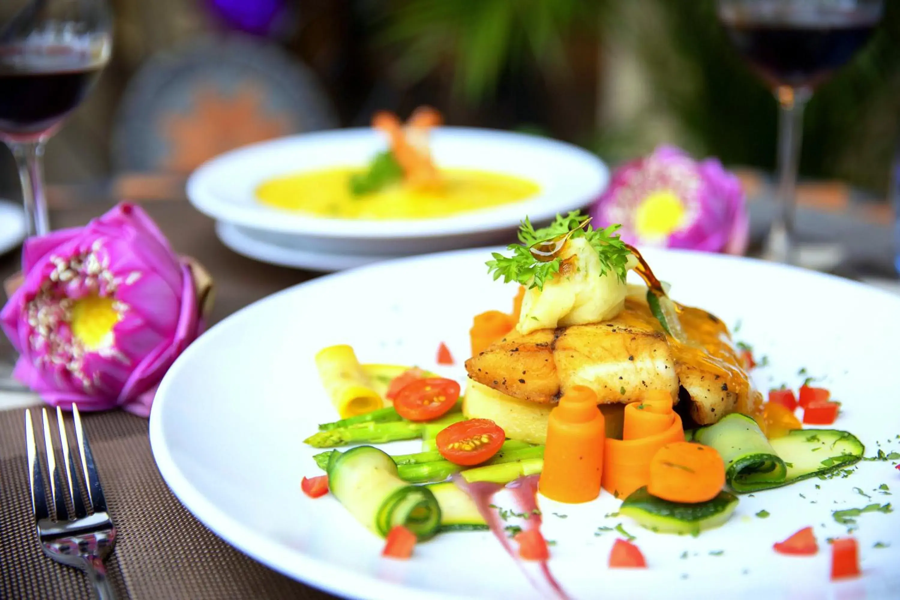 Food in Con Khuong Resort Can Tho Food in Con Khuong Resort Can Tho