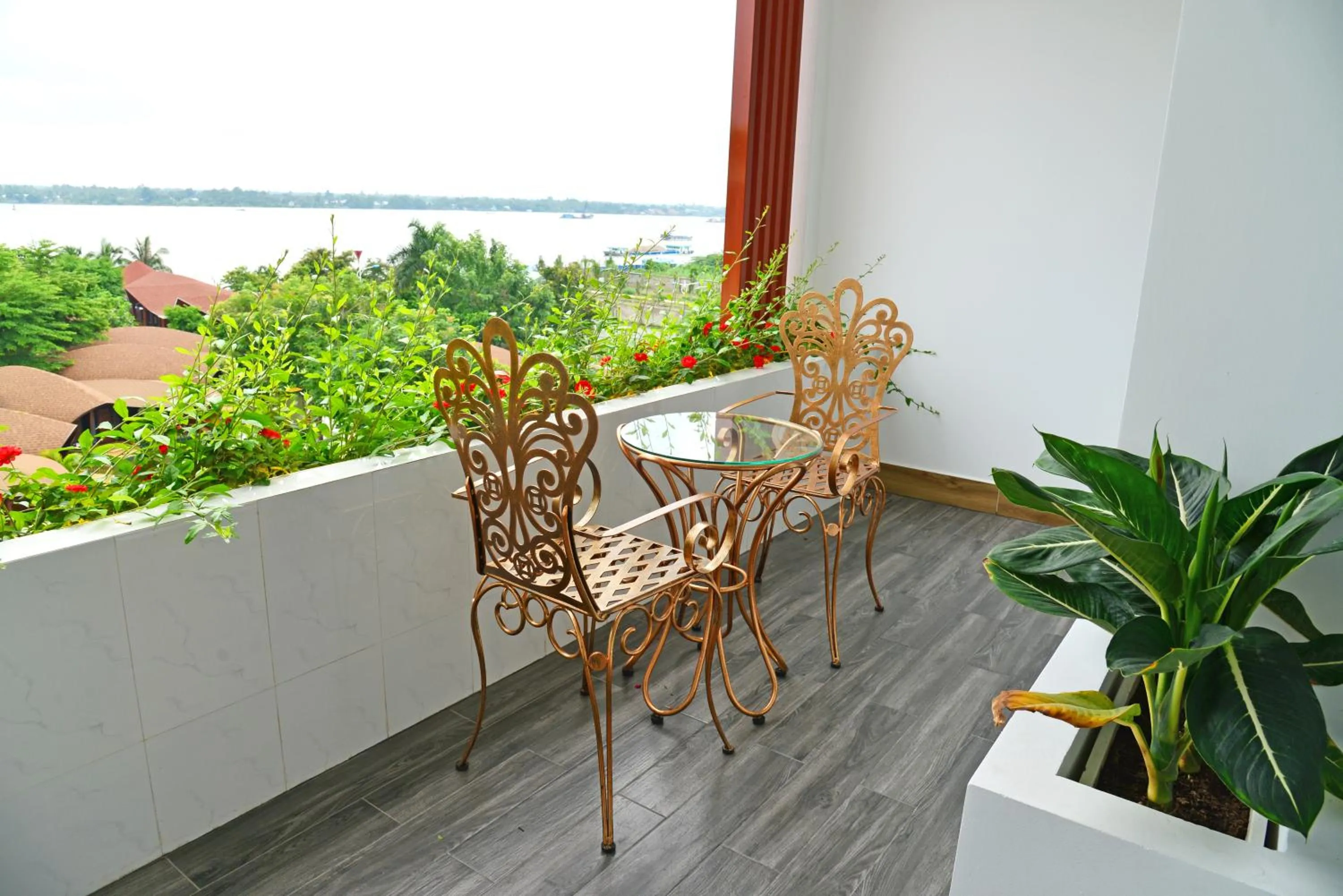 Balcony/Terrace in Con Khuong Resort Can Tho