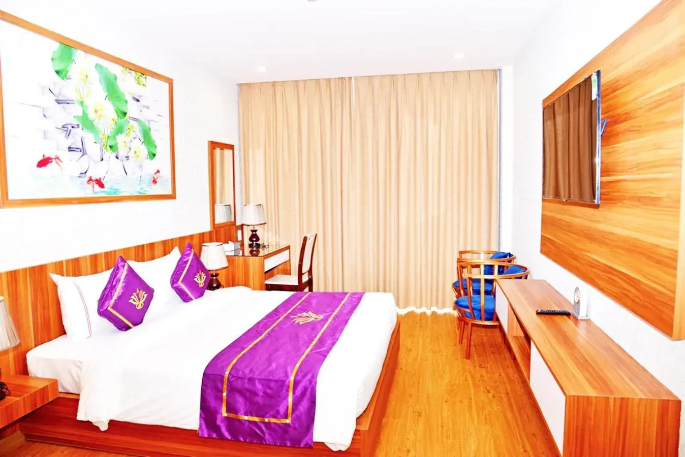Bedroom, Bed in Con Khuong Resort Can Tho Bedroom, Bed in Con Khuong Resort Can Tho